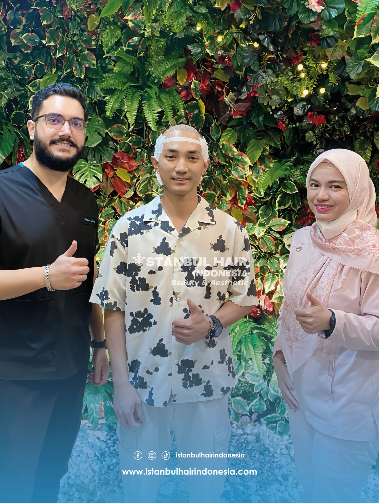 Langkah berani dari Bandung untuk tampilan yang lebih percaya diri. ✨
Sebanyak 4.100 grafts ditanam secara presisi dengan standar medis unggulan — menciptakan kepadatan yang natural dan proporsional.
A confident step from Bandung toward a stronger look. ✨
4,100 grafts carefully implanted under high medical standards — delivering balanced, natural density.
#IstanbulHairIndonesia #HairTransplantIndonesia #4100Grafts #NaturalResults #TrustedClinic