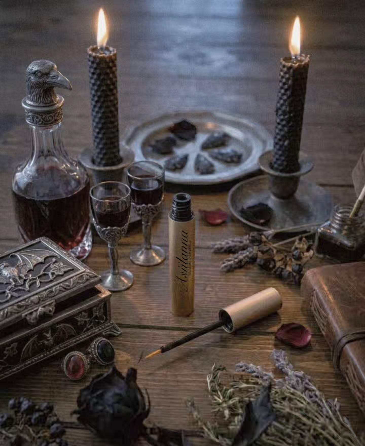 True power isn’t just seen, it’s felt in the shadows of a lingering look. Unveil the secret to naturally lethal lashes with our Premium Lash Serum, a formula crafted from high-grade botanical extracts for those who demand organic growth without compromise. This is more than a serum; it is a ritual of pure potency that defies irritation and brings comfort to even the most sensitive eyes. Whether you are recovering from extensions or preparing for your next lash lift, this elixir repairs and strengthens every fiber from root to tip. It is the ultimate dual-power essential for sculpting both lashes and brows into a masterpiece of dark elegance. In a world of artificial beauty, choose a growth as real and as captivating as your own essence. Define your ritual and let your gaze speak of ancient secrets and modern power.
#thebesteyelashserum #naturaleyelashserum #eyelashserum