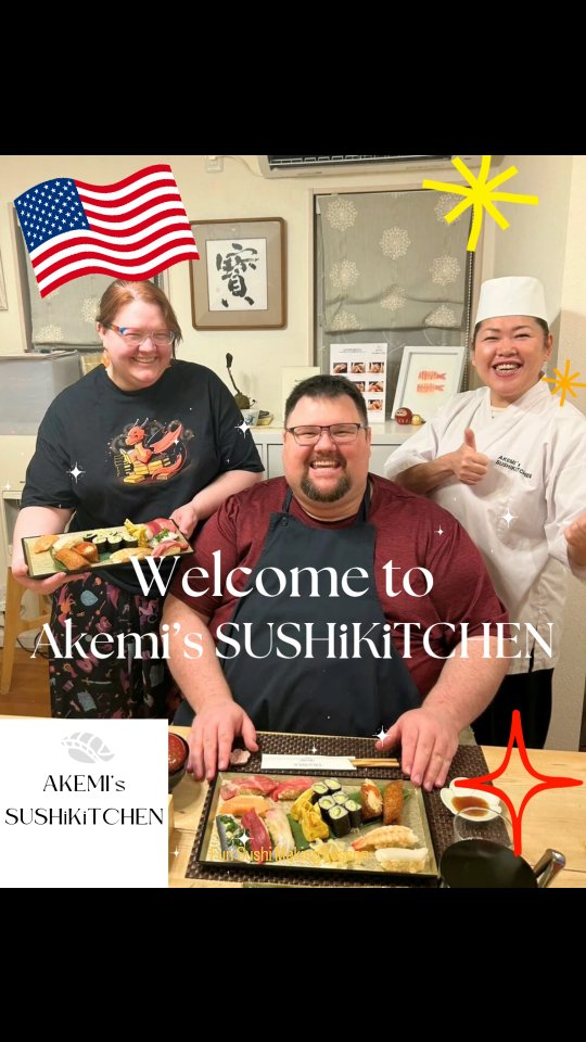We welcomed two guests from Seattle, WA.
They met in college in California, and their shared interest is in the Final Fantasy games.
The wife, who loves Anime, gave us some illustrated stickers that she had drawn herself.
She has wonderful Japanese pronunciation, and I was very happy to see how much she loves Japan.
Thank you for coming!
☆Fun sushi making lesson☆
For reservations and more information, check the URLs in our profile: @akemis_sushikitchen
アメリカ・シアトルからゲスト2名をお迎えしました。
お二人の出会いはカルフォルニアの大学で、共通点は「ファイナルファンタジー」
アニメ好きの奥さまから、ご自身で描いたイラストのステッカーをいただきました。
日本語の発音も素晴らしく、日本への愛が嬉しかったです。
ご来店、ありがとうございました!
ご予約や詳細は プロフィール @akemis_sushikitchen 内URLをチェックしてください
#Tokyo #SushiLesson #EdomaeSushi #SushiMakingLesson #JapanTravel