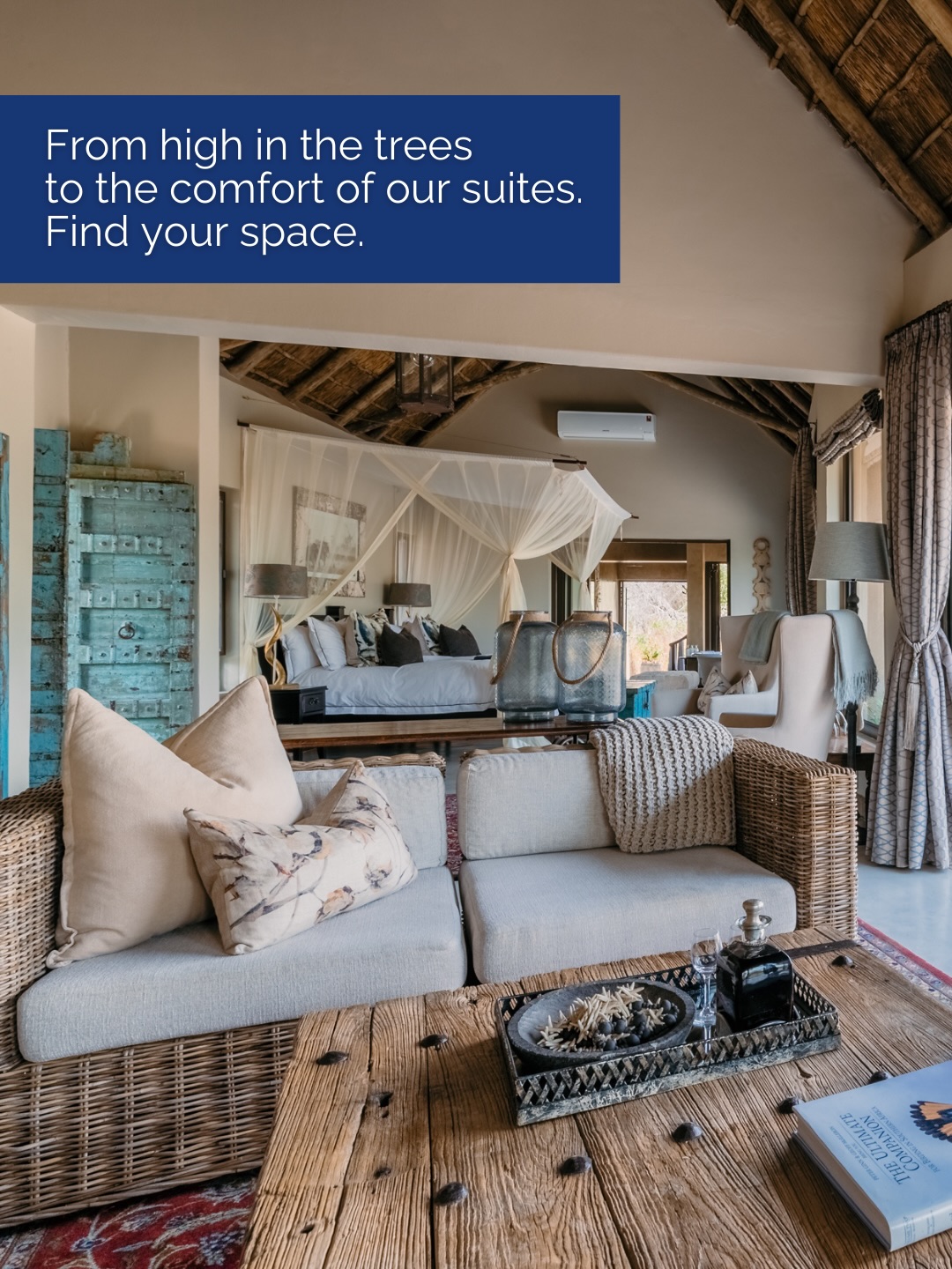 At Siviti, we believe your safari shouldn’t end when the sun goes down or the game drive stops. It should feel like home, just with a front-row seat to Thornybush.
From a sunrise coffee by your pool to intimate evenings under a canopy of stars, every moment here is designed for you to slow down and truly savor the wild.
We have three ways to experience Siviti, each with its own character. You can choose the secluded heights of our treehouse Villa, the expansive comfort of the Homestead for larger groups, or the quiet luxury of our private Suites. Each option ensures the wilderness is your backyard and every moment is yours to savor.
Which of these stays is calling your name? Let us know your favorite in the comments.
More details on our website via the link in our bio.
#safari #africansafari #wildlifeofsa #wildlifesafari #wildlifeofinstagram
krugernationalpark thornybushgamereserve luxurysafari luxurysafarilodge travelsouthafrica southafricasafari big5 conservation thisissouthafrica soulful_moments wildlife