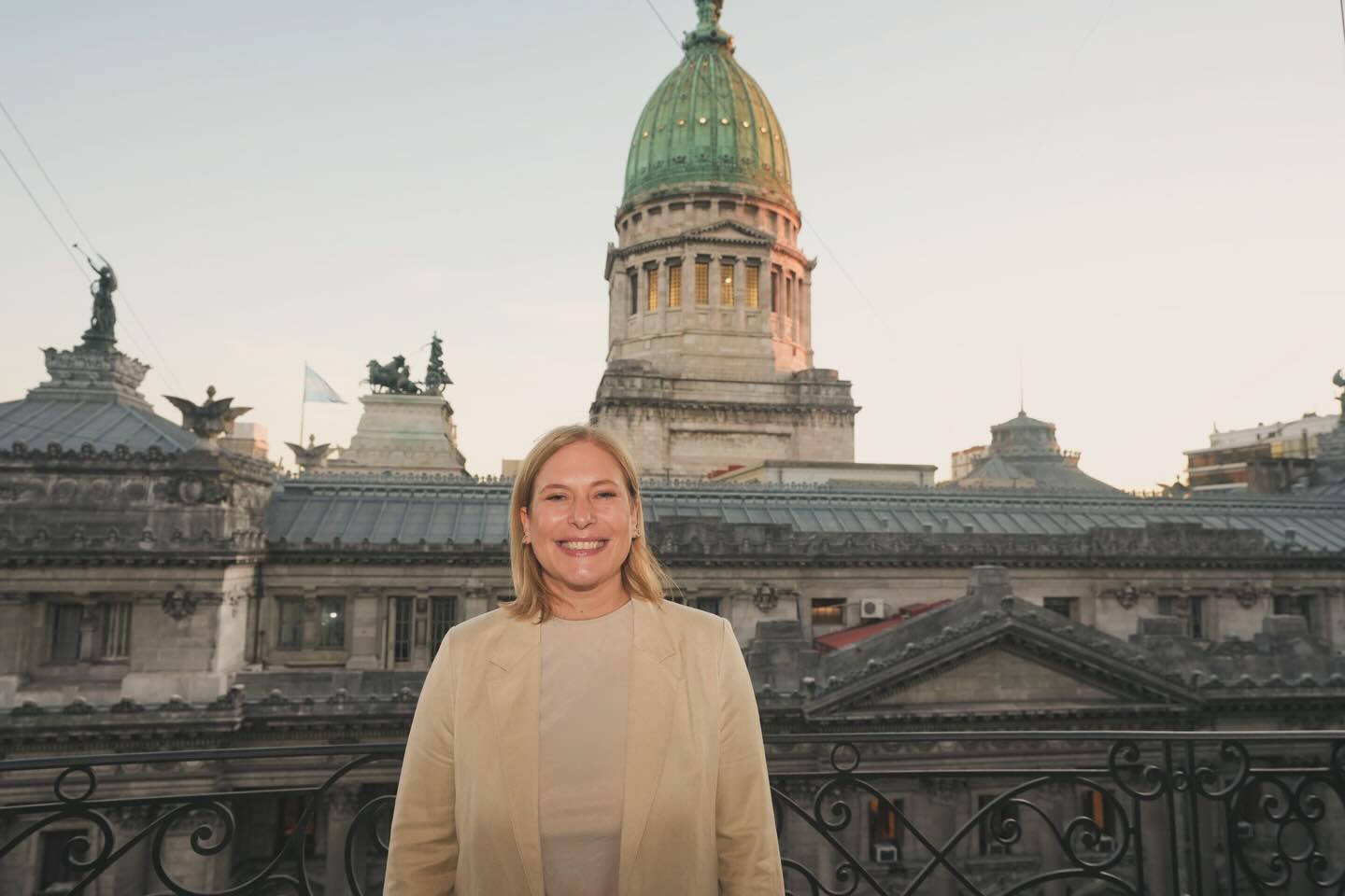 Mi nuevo lugar de trabajo todas las semanas.
La cúpula más linda de todas.