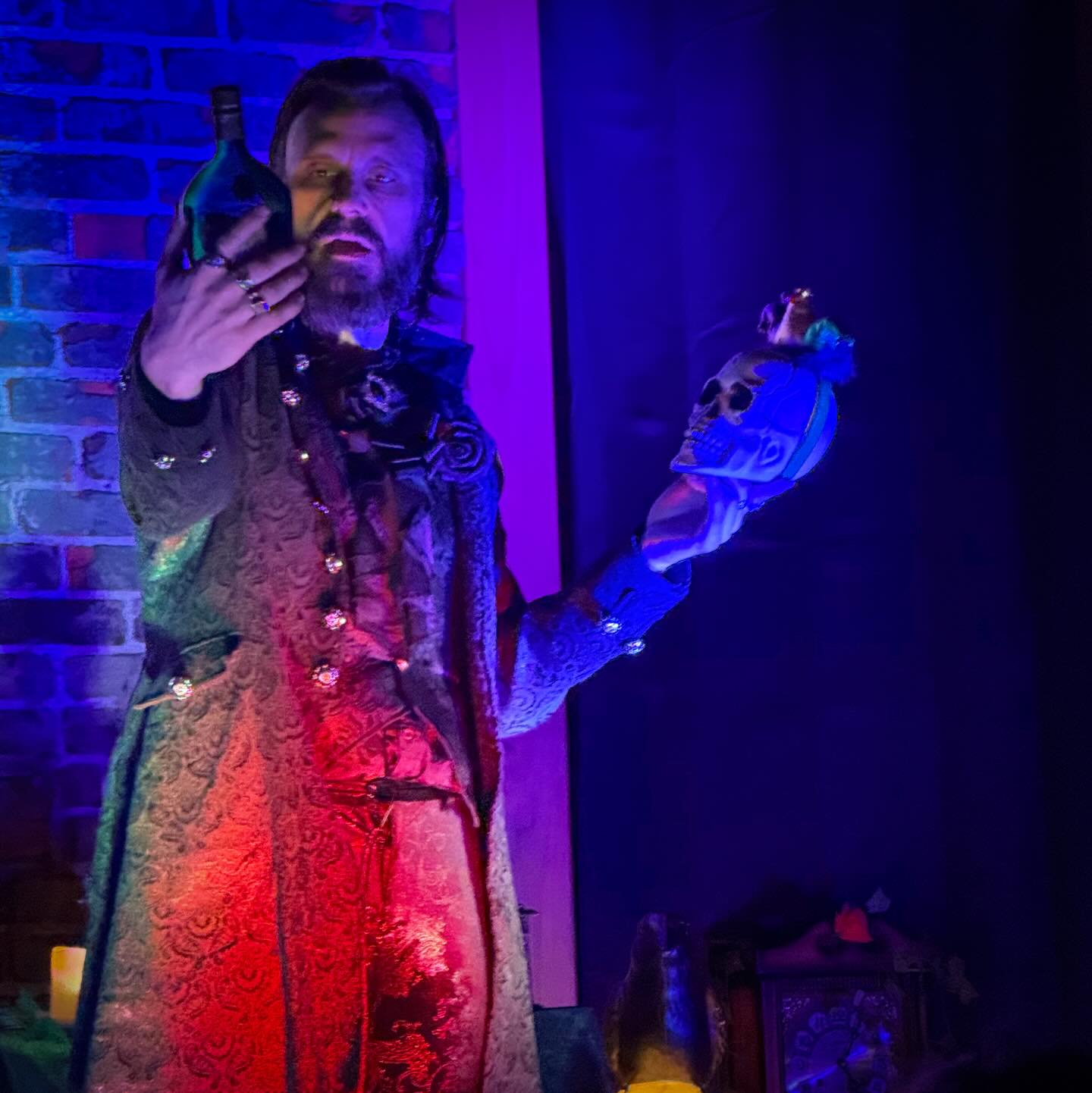 SkullDRUGery at the @edgarallanpoespeakeasy