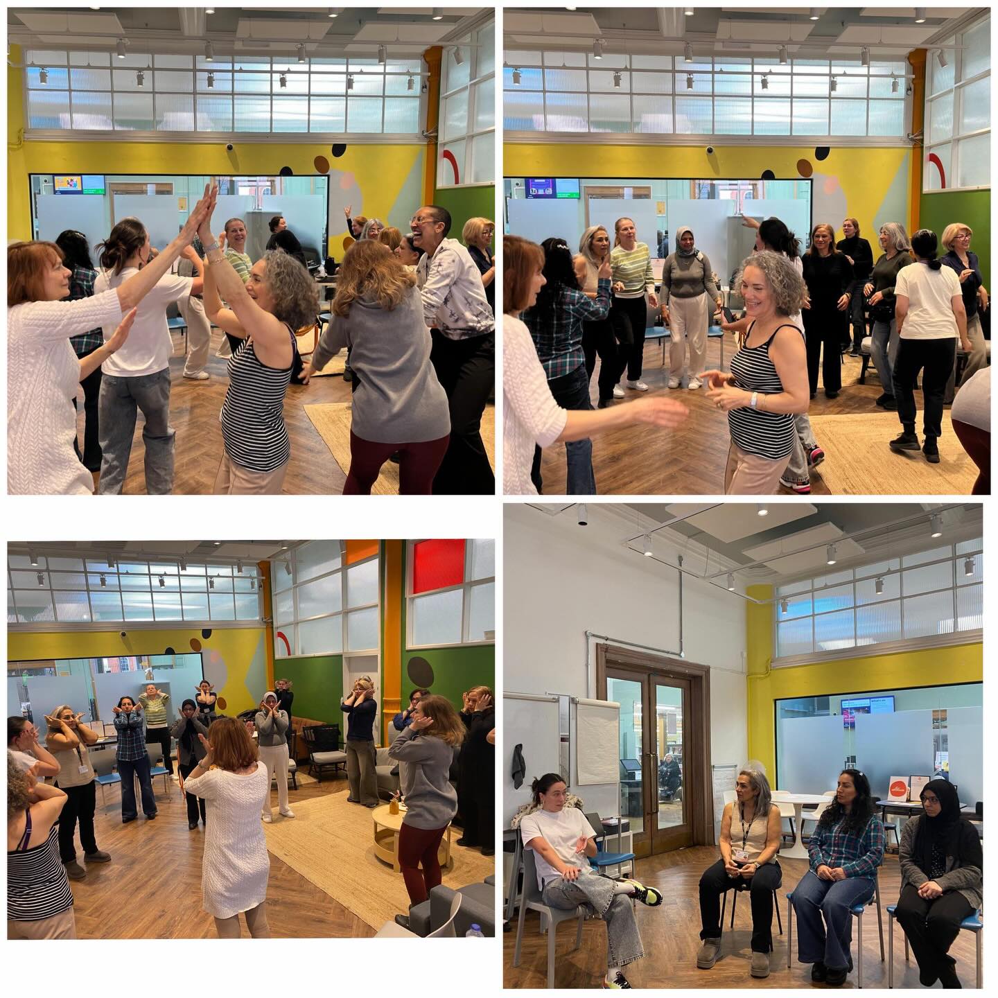 We offer our women such a variety of activities throughout the year that it’s hard to say which one they love the most…
But without any doubt — whenever we host Outside Edge Theatre Company, the room comes alive 🎭💛
The cheering, the laughter, the wholehearted engagement — from the first minute to the last.
Their amazing facilitators bring energy, creativity and a safe space where every woman feels able to participate, express and simply be.
Yesterday was another beautiful day at our Women’s Hub — full of joy, connection and powerful shared moments.
Because sometimes healing comes through movement, voice and a little bit of theatre magic ✨
#outsidedge #WomensHub #TheatreForWellbeing #CreativeHealing #womentogether