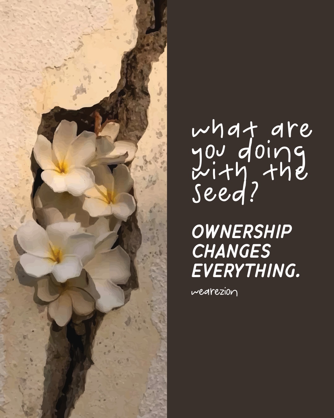 The seed was never meant to stay in your hands.
Some things are delayed because they’re protected too long.
This is a call to respond while the season is open.
#obediencelife #faithinpractice #wearenzion
seed, obedience, presence, mission, surrender, calling, growth
