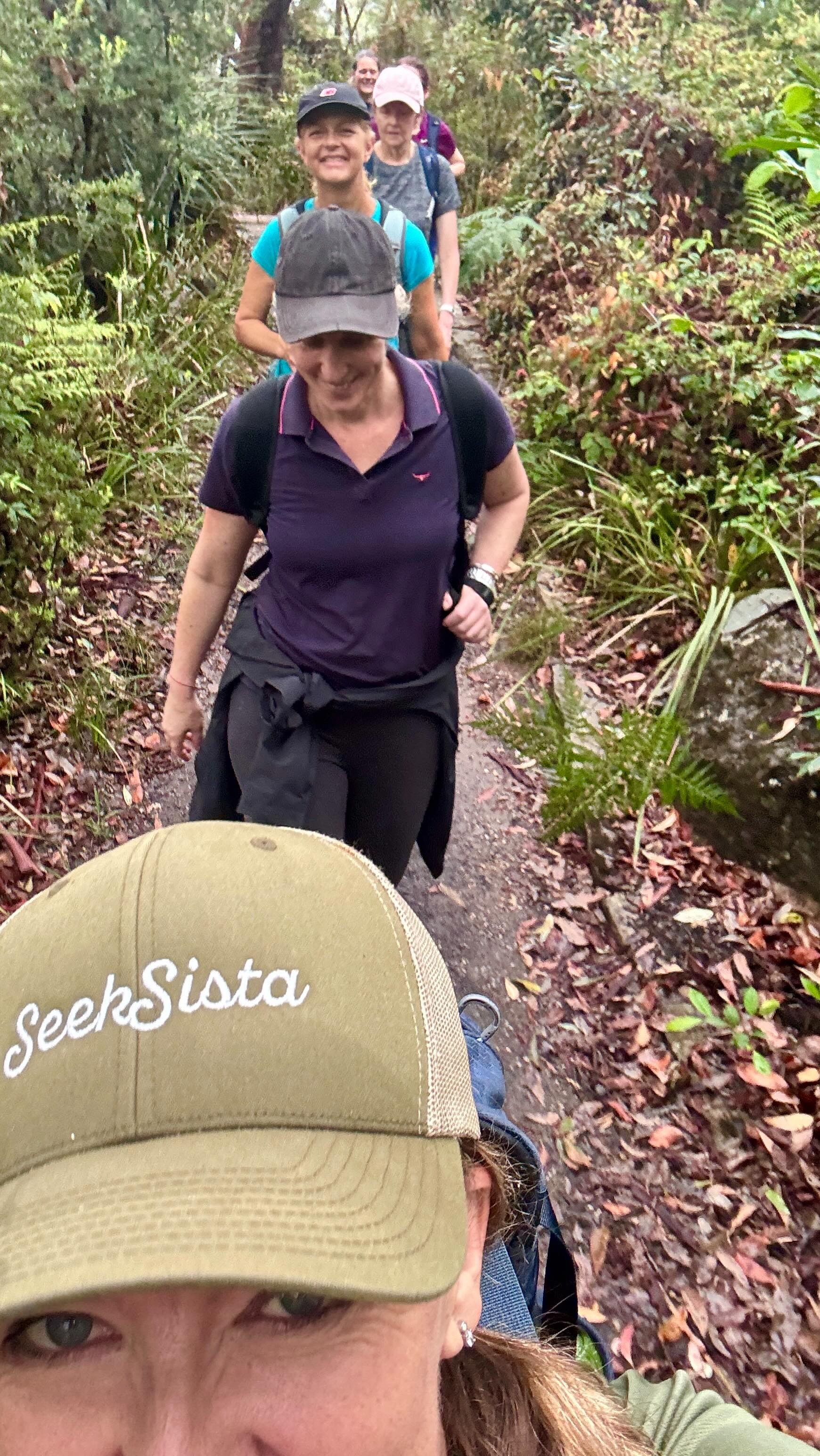 Our recent weekend trail from Bradley's Head to Gubbah Gubbah was super duper! Join our next time out there on April 23. Book your spot today to wander with us! 🌿