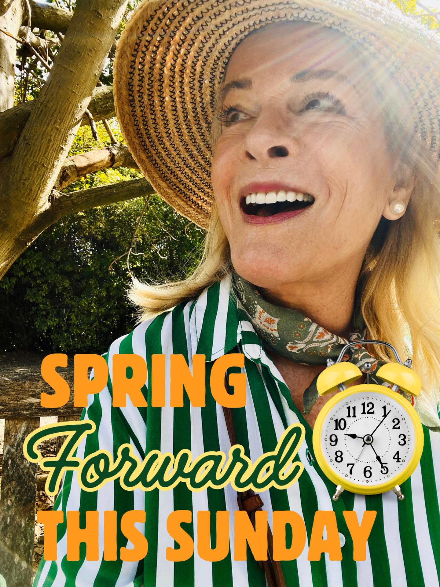 Don't forget to set your clocks forward tonight! ☀️#daylightsavingstime ⏰