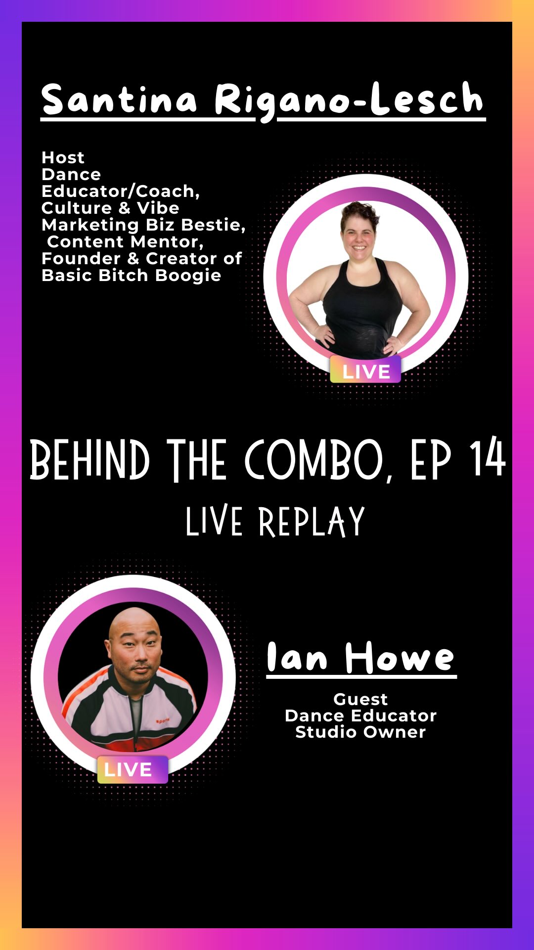 š« BEHIND THE COMBO | EP 14 ā with Ian Howe š«
This one is different.
And it matters.
Today, Ian and I had an honest conversation about something we donāt talk about enough in our industry, mental health struggles in dance educators.
Before we talked systems or solutions, we started with lived experience.
Because behind every teacher who is āholding it togetherā is a human being carrying more than most people see.
We explored:
š§ What mental health struggles can actually look like for dance educators
š The invisible pressures dance educators face that others arenāt privy of
š„ Why mental health struggles are so common in performance-driven spaces (and dance educators)
š« What studios and institutions could do better
š What has helped Ian navigate hard seasons while still leading others
This episode is for the educator who shows up anyway.
For the one who loves their students deeply and sometimes forgets to extend that same grace to themselves.
You are not weak for struggling and you are not alone in it.
š„ Watch the full replay and if youāre a dance educator who can relate, drop a š for solidarity.