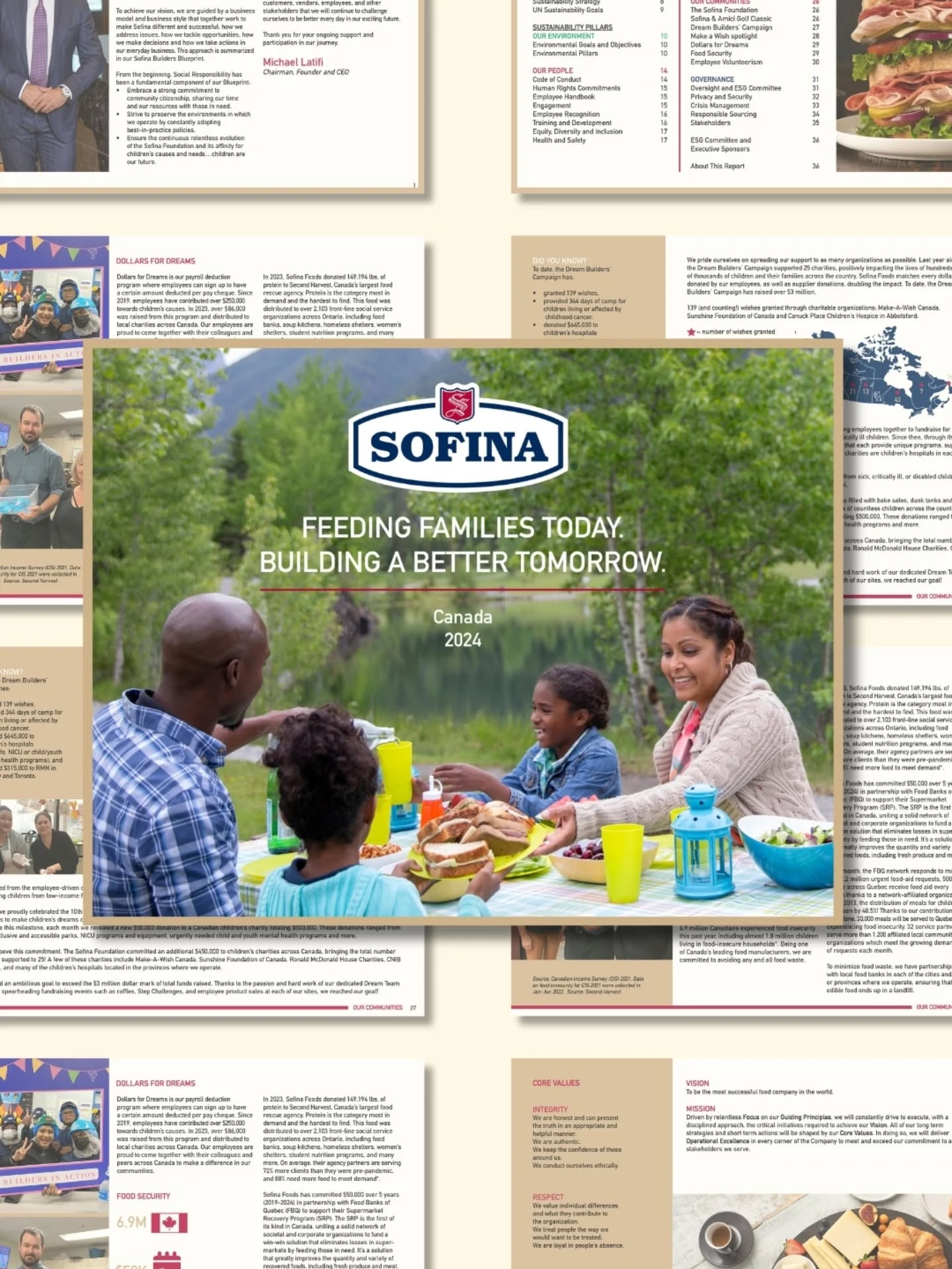 This is the brand you know and love at the grocery store but maybe you never knew all the amazing work they're doing BTS! 💛 From compliance checkboxes → to compelling, future-ready ESG storytelling.
When Sofina Foods prepared their first-ever ESG & Sustainability Report, the opportunity was bigger than documentation. It was about defining how they show up as a proudly Canadian company with a global footprint. Home to brands like Cuddy, Lilydale, Janes, Mastro, San Daniele, Fletcher’s, Vienna, and Zamzam.
THE CHALLENGE: 🔥
Translate complex sustainability commitments, legal requirements, and baseline metrics into something credible, digestible, and visually compelling without losing brand integrity or overwhelming readers with dense data.
MY APPROACH: ✨
This wasn’t just a layout. It was narrative architecture.
• Shaped a clear story arc from humble beginnings to current baseline to 3–5 year commitments
• Transformed ESG data into accessible, meaningful visualizations
• Leveraged their rich internal photography library to reinforce authenticity and transparency
• Honoured established brand guidelines while evolving the visual language for a new kind of report
• Iteratively refined structure and messaging for both English and French audiences
THE RESULT?⚡
A cohesive, story-led ESG report that positions Sofina Foods as a forward-thinking, accountable sustainability leader built not just for compliance, but for trust.
Because impact reports shouldn’t just inform. They should inspire confidence in what comes next.
#ImpactReport #ESG #GraphicDesigner #SustainabilityGoals