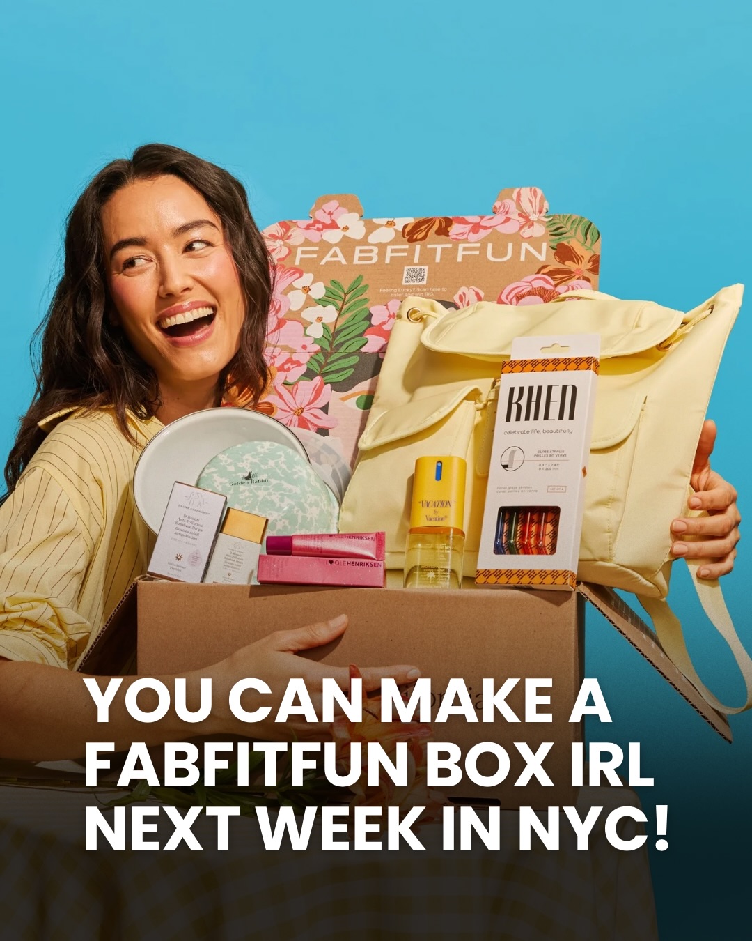 1 Week Only!!! ✨ DM us “Fab” for ticket link or see our link in bio✨
📦 FabFitFun Build-A-Box SoHo Pop Up @fabfitfun
🗓️ March 8–14
⏰ 12PM - 5PM
📍 262 Mott St, SoHo, New York, NY
✨ FabFitFun’s first-ever offline Build-A-Box retail pop-up for International Women’s Day. Customize your dream box IRL, meet co-founder & influencers, plus daily themed programming from glam gifting to wellness panels.
🎁 3/8 IWD Opening: Line giveaways + meet-and-greets
💄 3/9 Glam Monday: Free beauty/skincare try-ons
🧘♀️ 3/10 Wellness Morning: Celeb chef panel + sound bath (10AM–12PM; pre-reg req)
👗 3/11 Fashion Day: 1:1 styling + accessory giveaways
🩷 3/12–14 Community Weekend: Major giveaways + founder appearances
🎉 Hourly surprises + exclusive freebies
#fabfitfun #nycevent #nycpopup