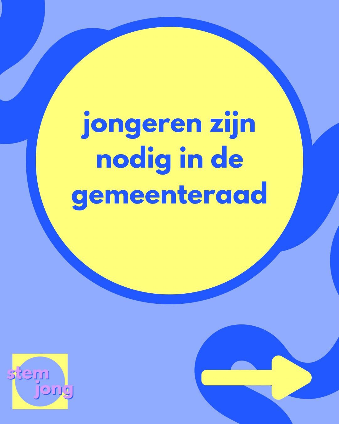 Ga jij 18 maart op een jonge kandidaat stemmen?
20% van de kiezers in Nederland is jong, maar helaas zien we dit niet terug in de gemeenteraden. Waarom het wel belangrijk is dat hier jongeren in zitten, check je in deze post.
Tijd voor meer jonge stemmen!πͺ
πͺπΊ Co-funded by the European Union
#stemjong #voteyoung #gemeenteraadsverkiezingen #jouwstemtelt #gemeenteraadsverkiezingen2026
