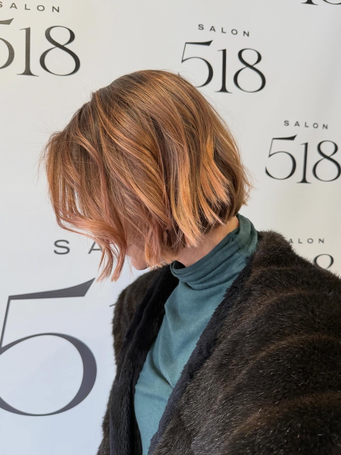 Beautiful brunette balayage and precision cut by Inna #shorthillsmoms #millburnmoms #shorthillsbalayage