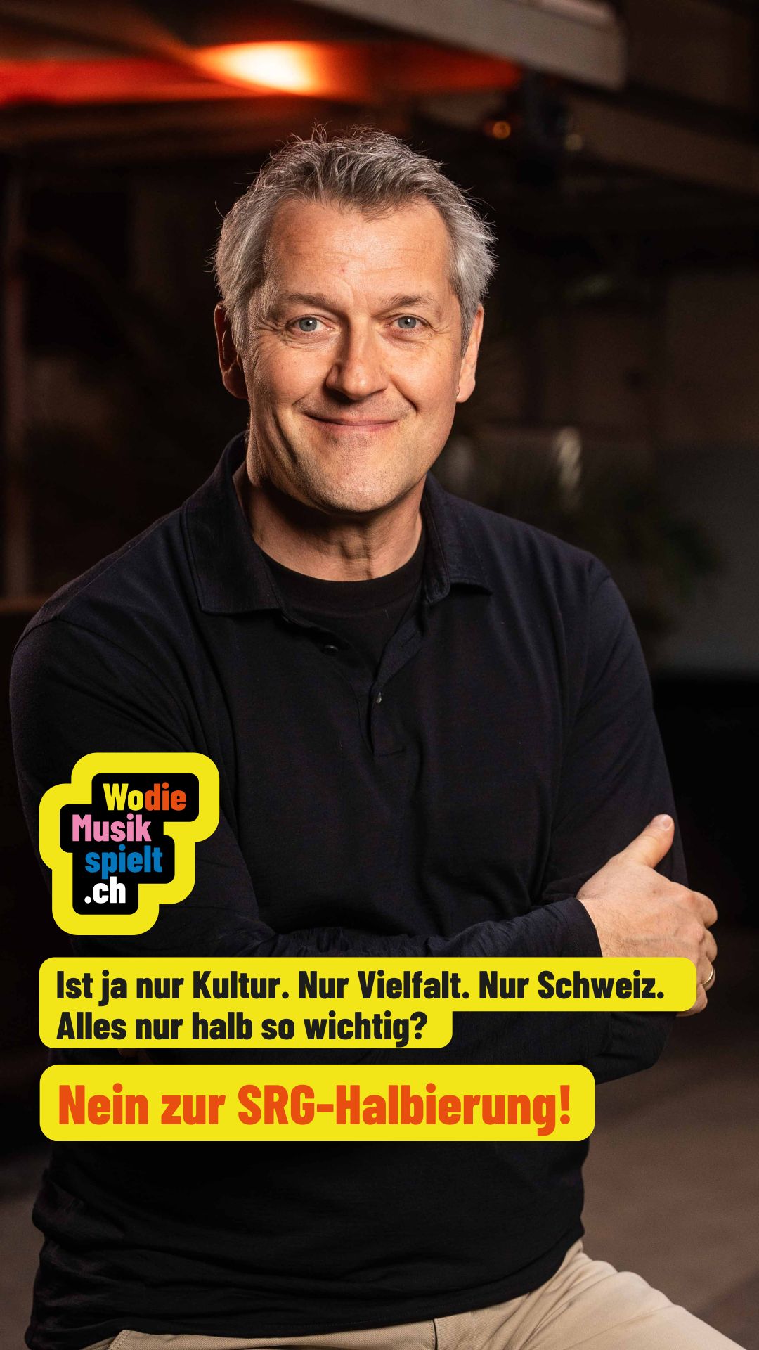 Ein öffentlicher Raum braucht Qualität.
Markus Poschner beschreibt die SRG als Resonanzraum unserer Gesellschaft. Ein grosser öffentlicher Raum – heute oft virtuell, aber real in seiner Wirkung.
Entscheidend ist dort die Qualität der Berichterstattung, des Echos und des Feedbacks.
Das prägt unser öffentliches Leben.
🗳️ Nein zur SRG-Halbierungsinitiative.
#NEINHalbierungsinitiative
#NONInitiativeSSR
#NOiniziativaSSR