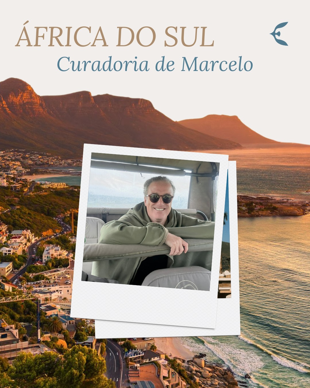 Se você está pensando em fazer uma imersão cultural e um mergulho na natureza, a África do Sul é o destino perfeito.
Reunimos as melhores dicas entre hotéis incriveis, localizados nos melhores locais e cheios de charme, além de experiências imperdíveis e os melhores restaurantes para que a sua viagem seja a simplesmente memorável com uma vivência única
Todas essas dicas vêm de recomendações pessoais - afinal, ja conhecíamos o país e acabamos de voltar de lá outra vez.
E existe um valor inestimável em uma curadoria que parte daquilo que se viveu.
Deslize para conferir a nossa seleção para Cape Town, Johannesburg e Kruger Park.