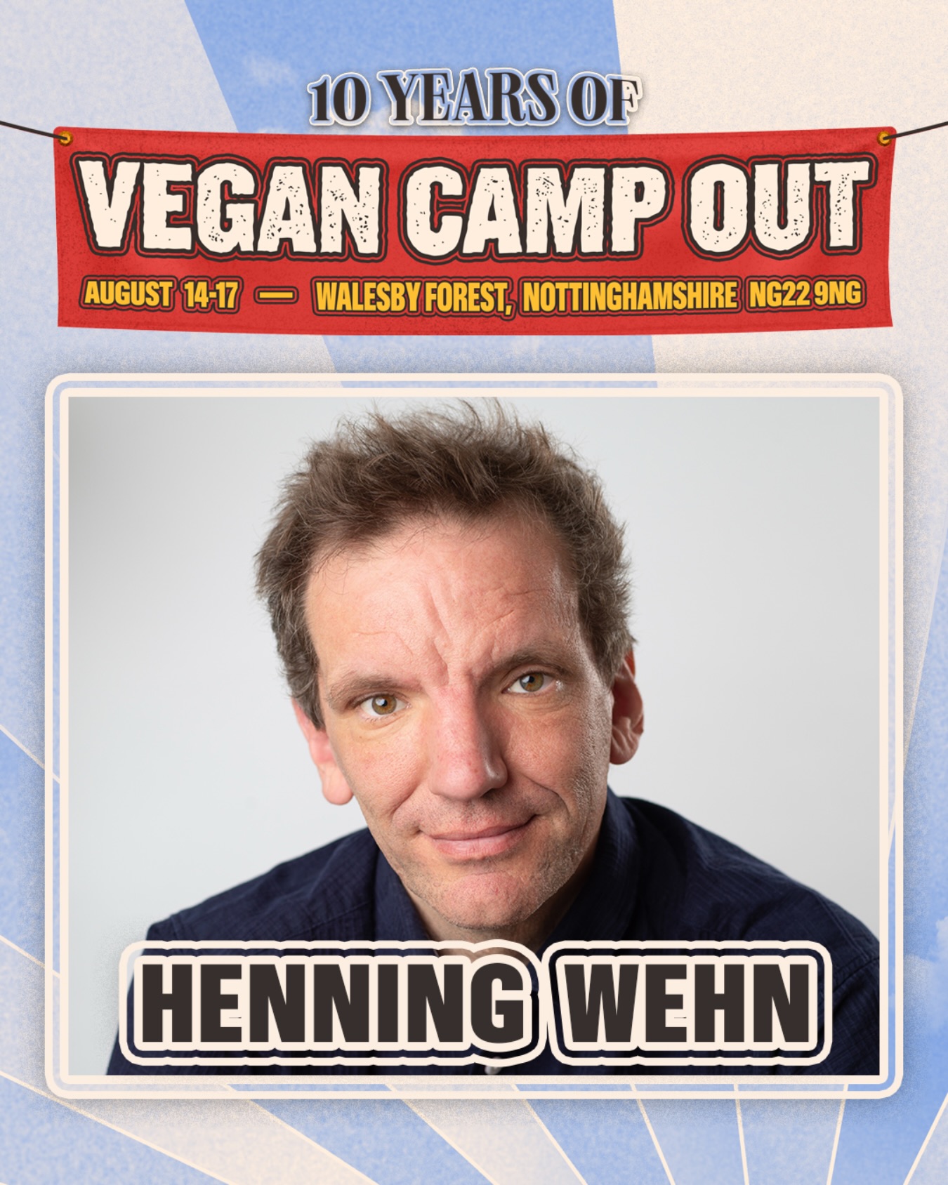 Who’s ready to see Henning Wehn this year?! 😀🇩🇪
Henning Wehn is the UK’s favourite German comedian, known for his brilliantly deadpan take on British life and his tongue-in-cheek title as the “German Comedy Ambassador.” Since settling in London in the early 2000s, he’s become a familiar face on TV and radio, appearing on QI, Live at the Apollo, 8 Out of 10 Cats, and Have I Got News For You. Henning’s humour blends sharp social observation with playful cultural commentary, winning over audiences across the UK.
🎫 All tickets available from the link in our bio - Festival Tickets, Glamping, Tent Hire, On-Site Activity Pass, Coach Travel & Spa!