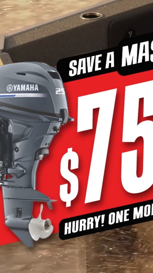 Call 3186 5270 now to save big on Yamaha 25hp outboards - only for March 2026. One less problem. #99problems