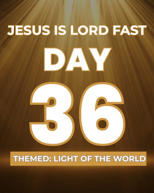 Day 36 – Supernatural Illumination for Direction
May God’s light shine on every path and decision.
Every confusion is cleared. Every step is ordered.
Divine wisdom leads the way in Jesus’ name.
#NewCovenantAssemblyCalgary #LightOfTheWorld