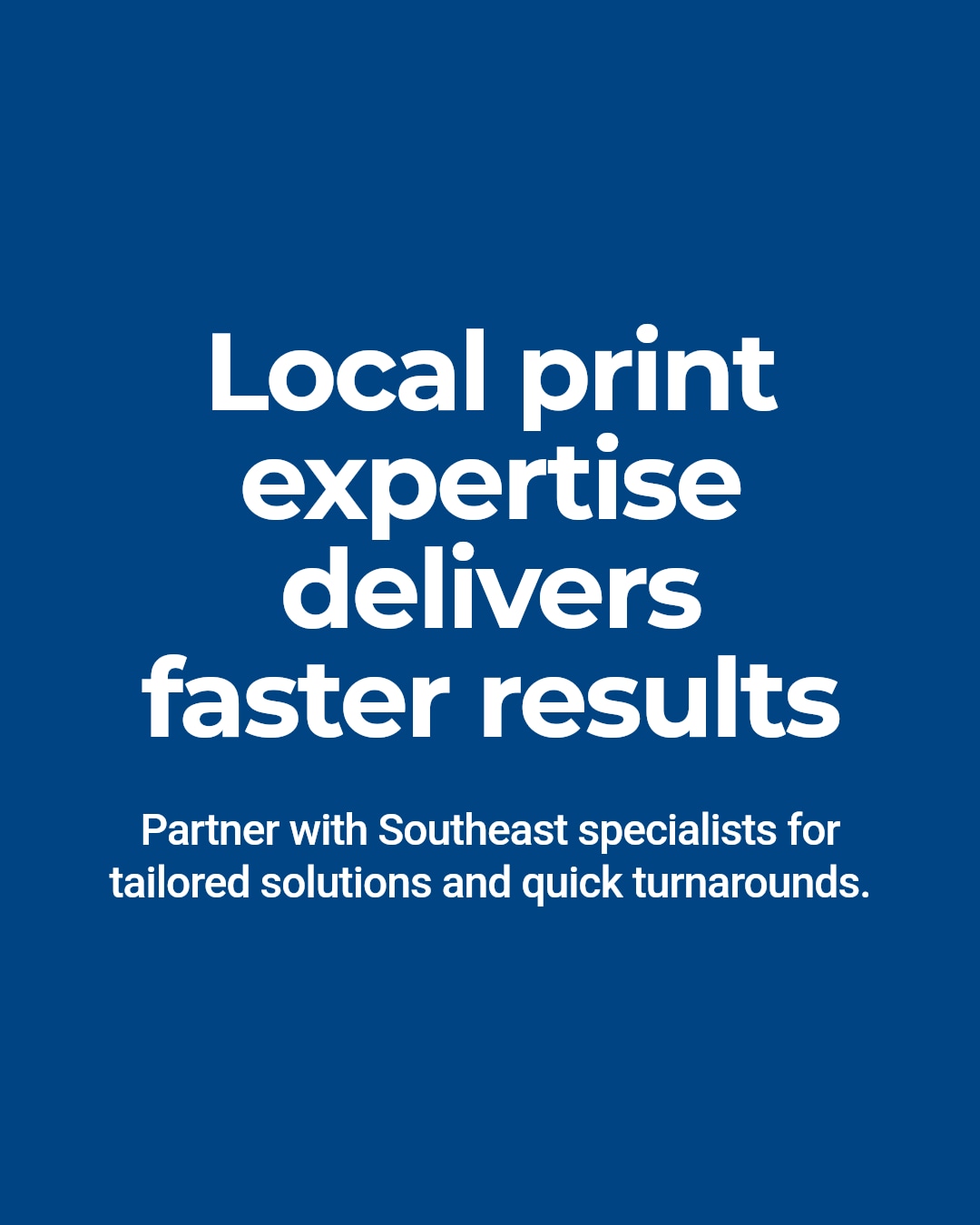 Working with a local partner means faster turnaround, tailored solutions, and print materials that truly speak to your audience.
Let's bring your vision to life with the quality and care only regional experience can deliver.
Link in bio