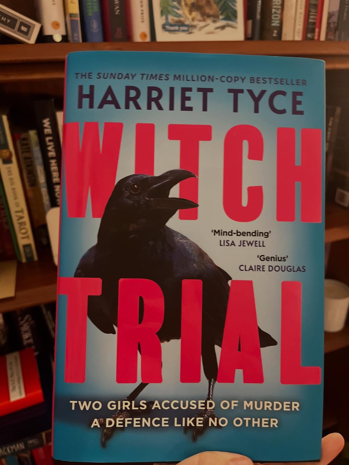 You may know her from your screens but I knew her before! Congrats @harriet_tyce on Witch Trial! #crime #thrillers #thriller #crimefiction