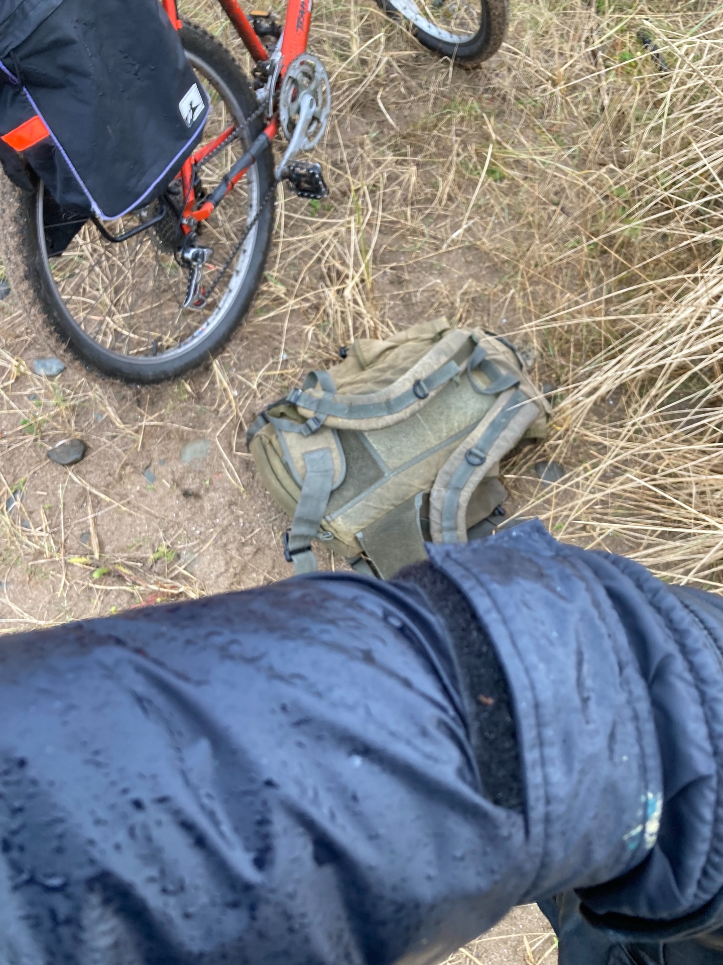 Ugh! .. I’m at the beach planning on painting but it’s just too wet..