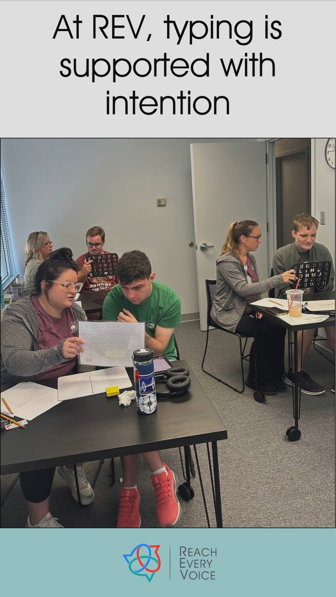 Typing doesn’t happen in isolation.
It happens with support, structure, and relationships that make communication possible.
At REV, we design lessons with this in mind—so communication can grow through partnership and intention.
#InclusiveCommunication #PresumeCompetence #CommunicationAccess