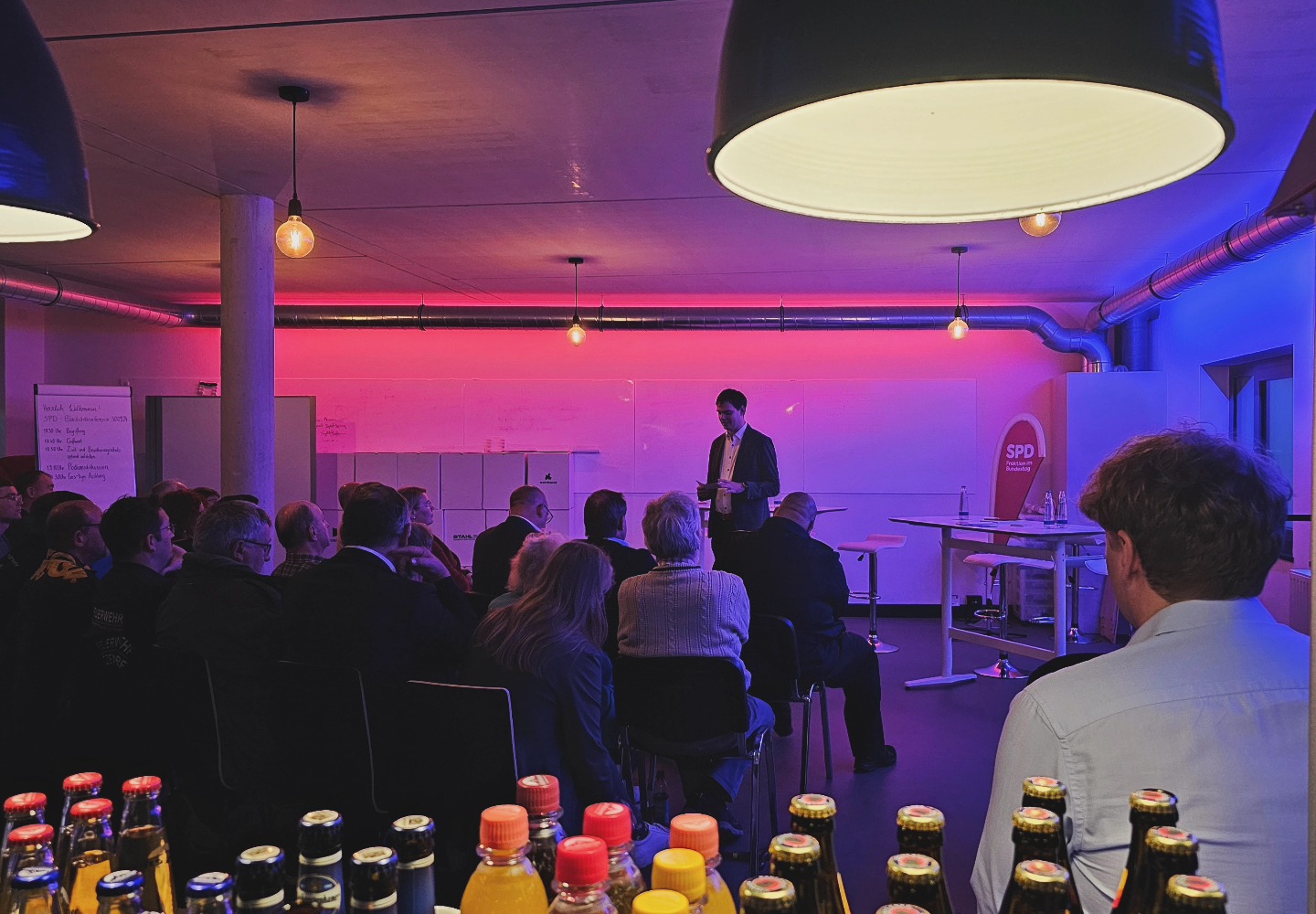 Blaulichtkonferenz von MdB Mehltretter und MdB Ingo Schäfer.