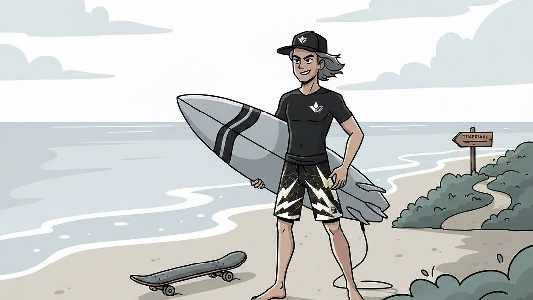 No swell? Still ride. Flat days are perfect for cross-training, skating, and dialing your technique — all in your VeraFlex Boardshorts. Keep the stoke alive. Link in Bio https://www.nature-industries.com/blog #VeraFlex #SurfEveryday #FlatDayHacks #BeachVibes