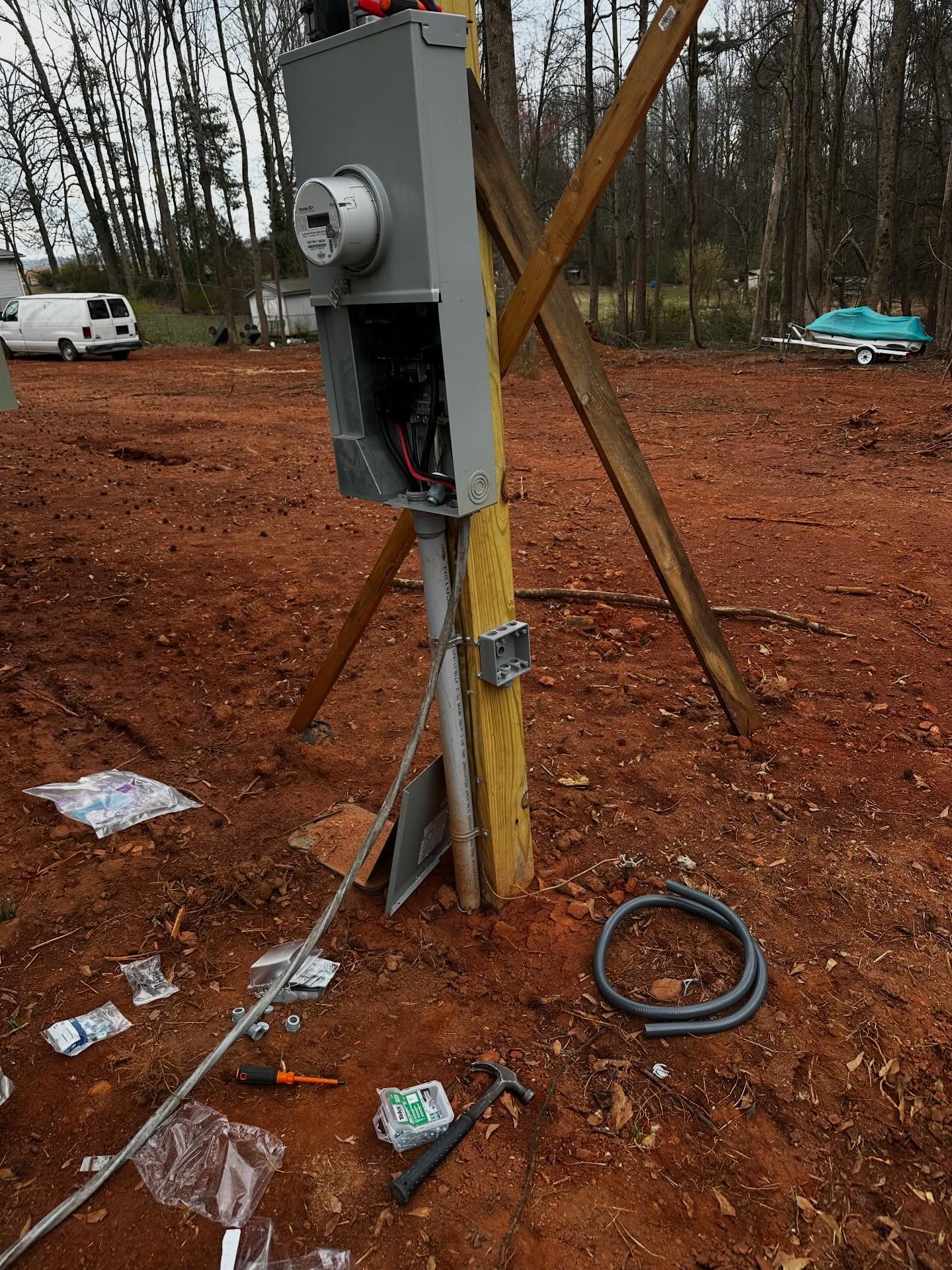 We have recently installed two 20-amp GFCI outlets in a weather box and a 100-amp breaker in the main disconnect to power a shop sub-panel. If you require professional electrical, plumbing, painting, mobile mechanics, marine mechanics, deck installations, kitchen and bath remodels, or other services, please contact us today at 678-343-0130 or visit our website at www.handymaneliteusa.com. You can also find us on Facebook, Instagram, Google, and Yelp. We invite you to explore our services.