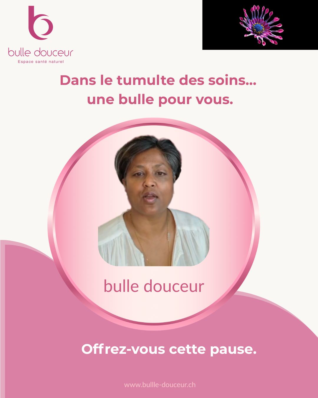 🌀 Si vous êtes suivi(e) en oncologie en Valais, vous savez combien le parcours peut être exigeant.
Les traitements, les déplacements, les rendez-vous…
Et parfois cette fatigue profonde, physique et émotionnelle.
🌿 Mon accompagnement en homéopathie s’inscrit en complément strict de votre suivi oncologique.
Il ne remplace aucun traitement médical et respecte pleinement les décisions de votre équipe soignante.
Il s’agit d’un soin de support, destiné à :
✨ vous offrir un espace d’écoute individualisé
✨ soutenir votre équilibre global
✨ vous accompagner avec douceur dans cette période de vie
🤍 Ici, vous êtes accueilli(e) dans votre globalité, à votre rythme.
En Valais, des ressources reconnues existent également, notamment la Ligue Valaisanne contre le cancer, qui propose un accompagnement aux personnes concernées et à leurs proches.
Mon activité est indépendante et peut venir en complément des soutiens déjà en place.
🌿 Accompagnement complémentaire en oncologie
🤍 Soin de support – approche globale
📍 Valais | Monthey • Sion • Martigny • Sierre
⬇️ Prendre rendez-vous : https://www.bulle-douceur.ch/accueil
#Valais #monthey #Sion #Martigny #Sierre
#Cancer #ParcoursCancer #SoutienCancer
#SoinsDeSupport #Oncologie
#SantéGlobale #AccompagnementHolistique
#BienÊtrePendantCancer #ÉcouteBienveillante