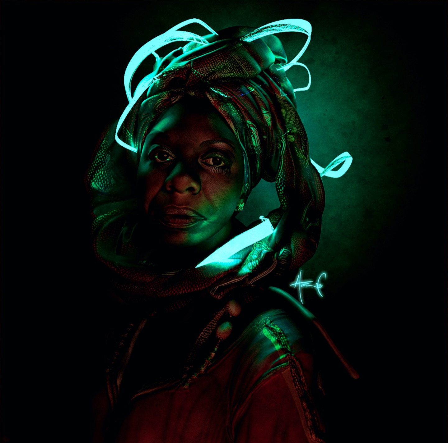 “This is the world
you have made yourself,
Now you have to live in it.”
-Nina Simone
Hanif Wondir - 2026
3D illustration
.
.
VR,GravitySketch,Shapelab,
Meshy,Substance,Photoshop
.
.
#hanifwondirdesign #3dillustration #ninasimone #substancepainter #multimedia