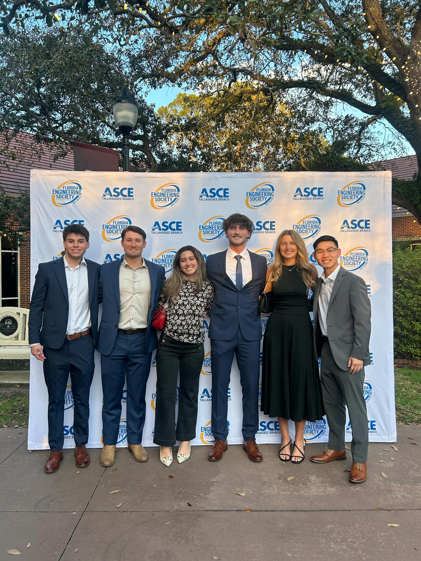 Last Friday, some of our engineers and executive board attended the 2026 E-Week Banquet hosted by @asceflorida and the @floridaengineeringsociety Big Bend Chapter!
We are extremely proud to announce that two of our leading members, Zachary Allen and Elizabeth Nolan were awarded with some prestigious awards by these wonderful organizations!
⭐️ Zachary Allen was awarded ASCE Student of the Year!
⭐️ Elizabeth Nolan was awarded Florida Engineering Society Student of the Year!
⭐️ Elizabeth Nolan was also awarded the Doug Barkley Scholarship for her outstanding service to our chapter!
⭐️ Mohammed Hossain was nominated for ASCE Graduate Student of the Year!
Our chapter is incredibly grateful to these American Society of Civil Engineers and the Florida Engineering Society for the incredible support and opportunities we’ve been granted!
Special thanks to Melissa Pennington and Christin Gorman for hosting this amazing event, as well as Jamie Graham and JW Hunter for their endless support! ⭐️⭐️⭐️