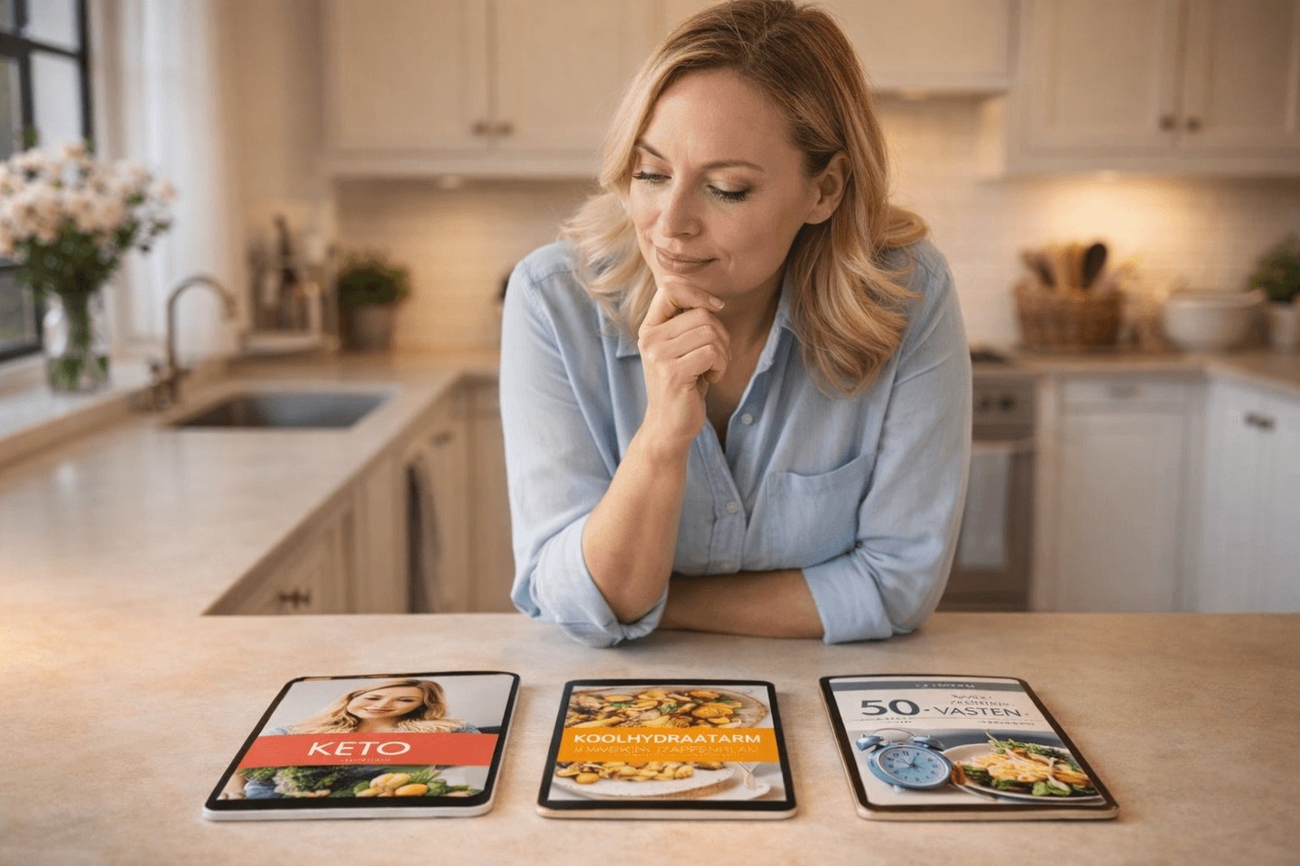 Iedereen is anders.
En wat voor de één werkt, is niet automatisch de beste keuze voor de ander.
Misschien dacht je aan keto, maar is je cholesterol al wat hoger.
Of wil je koolhydraatarm eten, maar zonder strenge regels.
Daarom is er nu onze keuzehulp.
In minder dan 2 minuten ontdek je wat bij jou past.
✔️ persoonlijk voedingsadvies
✔️ gratis startweek (volledig berekend)
✔️ boodschappenlijstje
✔️ compleet receptenboek
👉👉 De keuzehulp vind je via de link in bio
Geen druk. Geen verkooppraatjes. Gewoon een gratis start die bij jou past.
#makkelijkafvallen #koolhydraatarm #gezondevoeding #bewusteten