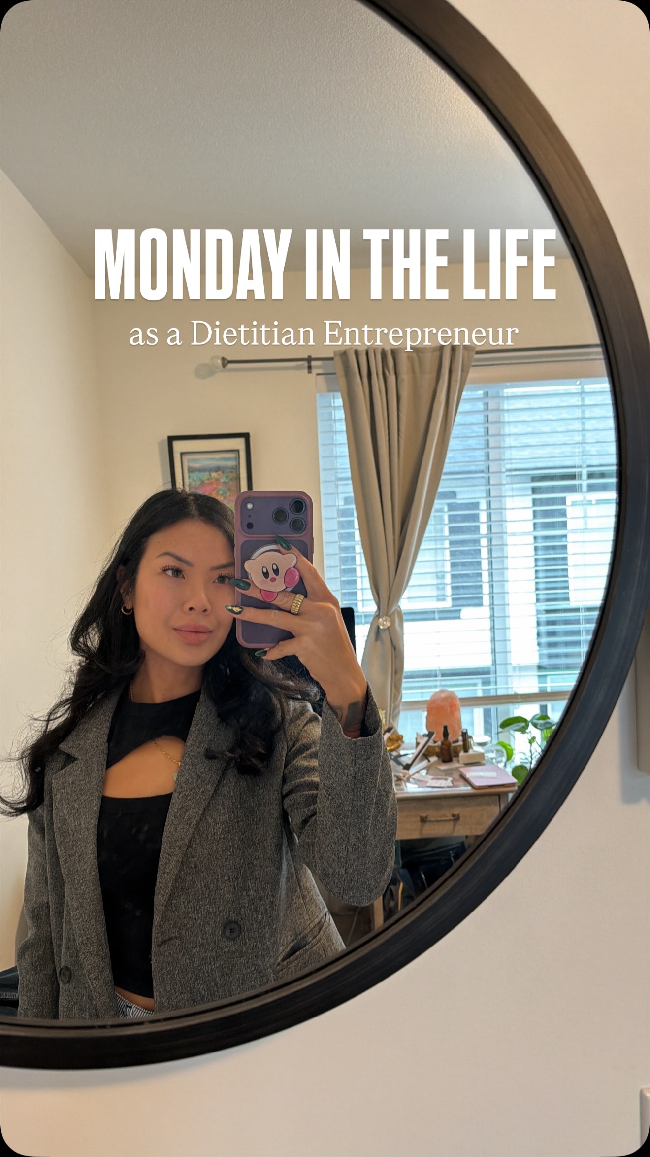 Monday in my life as a Dietitian Entrepreneur 🤍✨
Skincare products used:
@nutiva for oil pulling
@hado_labo
@drwu_skincare
@numbuzin_official
@beautyofjoseon_official
@bioreca
@moroccanoil
Food:
@meridianfarmmarket sourdough
@organikahealth collagen powder
@nespresso.ca
@earthsown barista oat milk
@kirklands peanut butter + yogurt
@vegaplantnutrition protein powder
@jojos dark chocolate bites
If you like more of these videos, let me know!!!
PS my sister is an amazing artist and pianist so give her a follow! @jennonkeys
#dayinmylife #dayinthelife #dietitianlife #dietitianentrepreneur