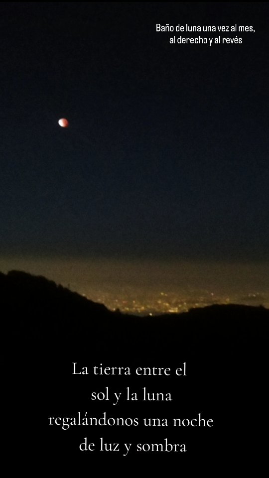 Baño de luna una vez al mes. Un eve to lleno de energía. Alineación planetaria, luna llena y eclipse a días de dar la. Bienvenida al Inicio del nuevo ciclo solar.
Eclipse de la madrugada del 2 al 3 de marzo en Monte Tlaloc, donde la tierra se interpuso entre el
sol y la luna, regalándonos una noche plena de luz y sombra por igual.
#herbolariamexicana #eclipse #lunallena #bañodeluna #lasfriegas