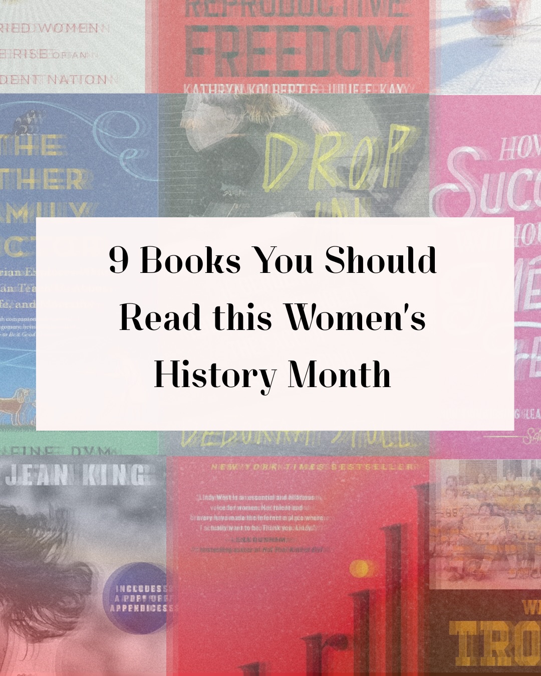 check out some of these great titles (ahead of International Women’s Day this Sunday!)