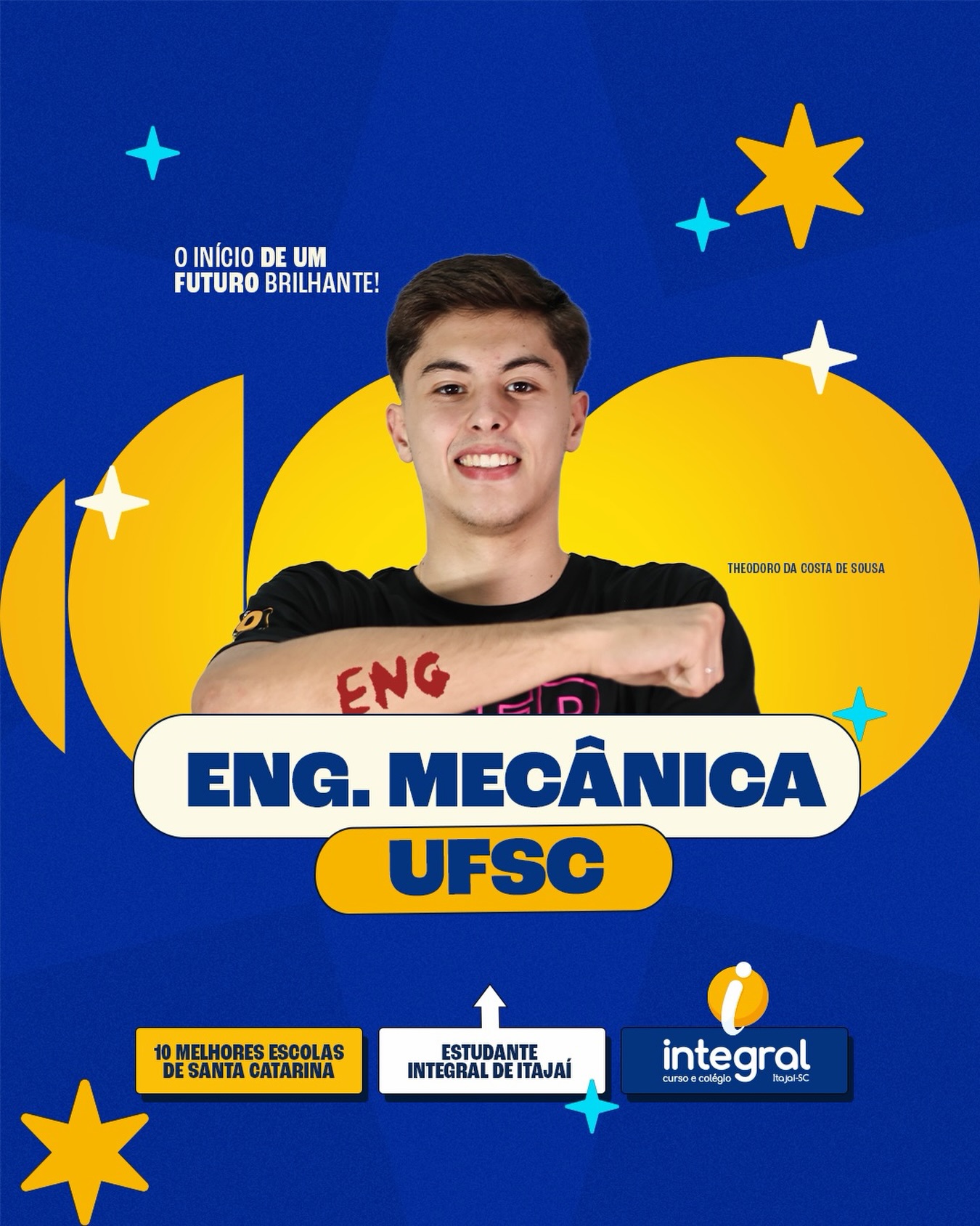 Mais um aluno do TERCEIRÃO 2025 aprovado na UFSC. 🏆
Estudar aqui faz diferença porque a formação vai além da prova. ✅
Formamos estudantes com base, maturidade e confiança para enfrentar grandes desafios. 💪🏼🚀
#ensinomedio #colegio #prevestibular #terceirao #melhor