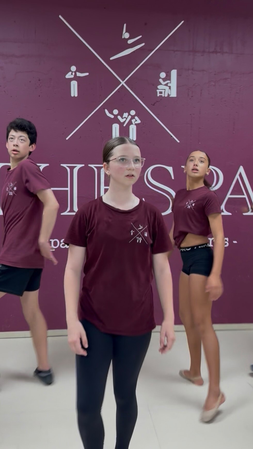 Bringing the energy on this weeks acting lead dance combination