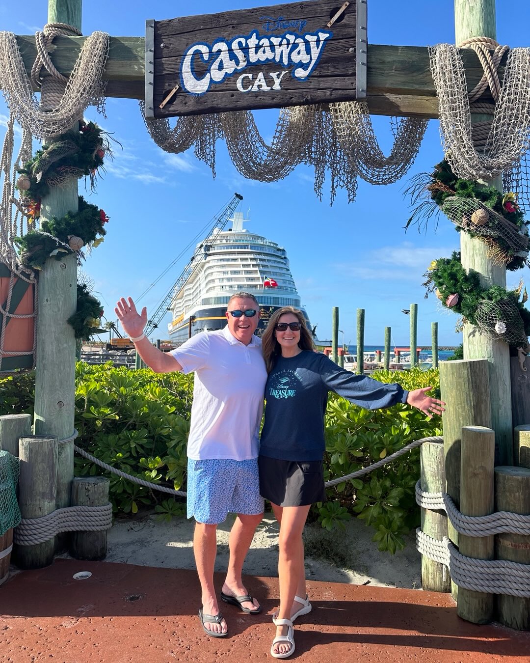 Nothing beats a vacation at sea! Just booked some of my favorite clients on the Disney Treasure - they are checking off every ship Disney Cruise Line fleet!