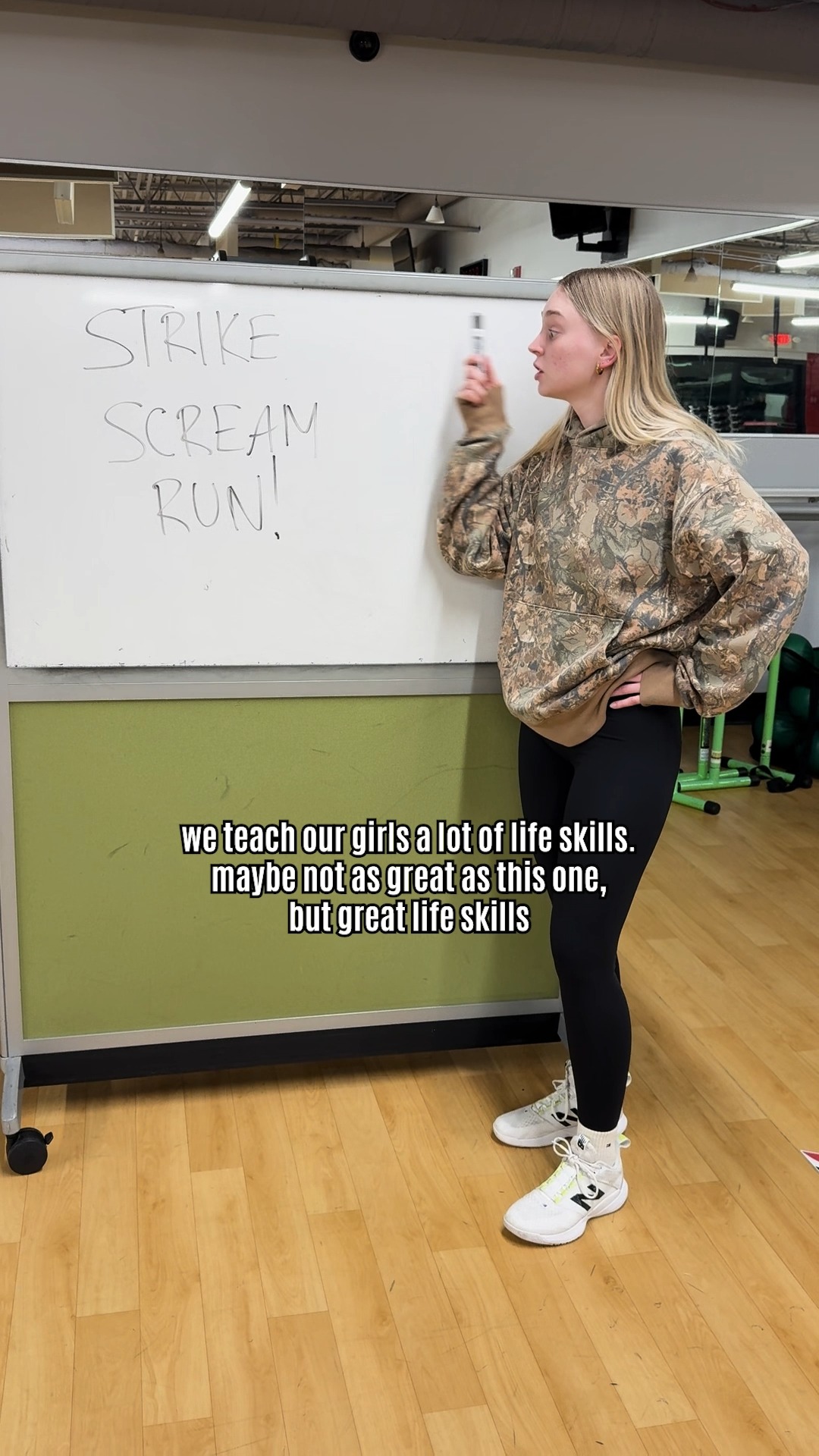 Cut back on the place that builds confidence, resilience, community and strength?
Yeah… we’ll pass.🤷🏻♀️