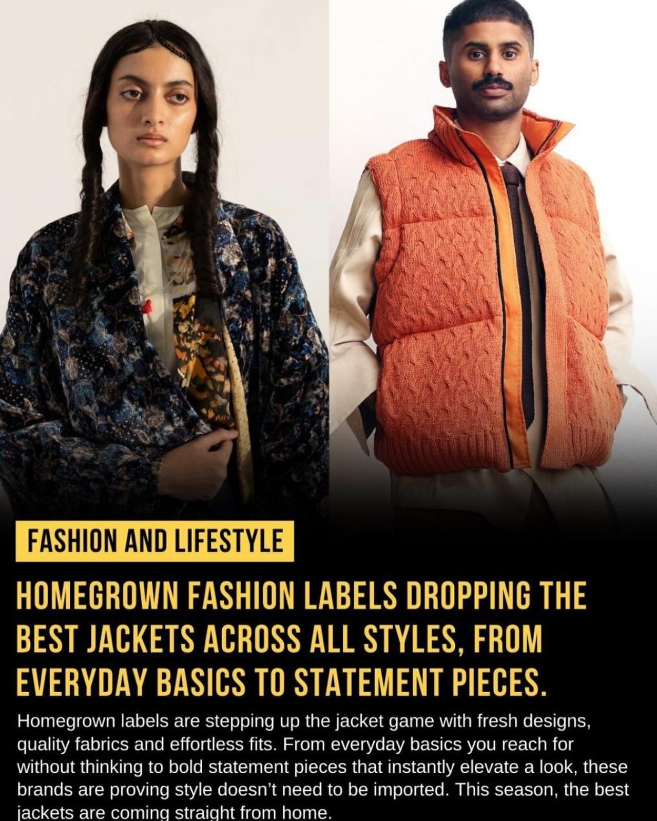 Craft, storytelling, and silhouettes that transcend trends.
Yavi continues to shape conversations in contemporary Indian fashion, where every piece carries texture, depth, and narrative.
#Yavi #FashionFeature #IndianDesign #TGS