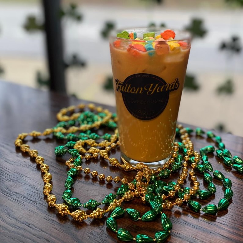 Only a few more days until LepreCon! Get in the spirit by trying some drinks off our latest seasonal menu, including the Lucky Charms Latte! ☘️
Getting excited for this weekend? So are we! Follow along for updates and photos from the festivities.
And if you’re planning to attend, be sure to follow @gestcincinnati who will be giving FREE rides between the different LepreCon locations!
See you Saturday!