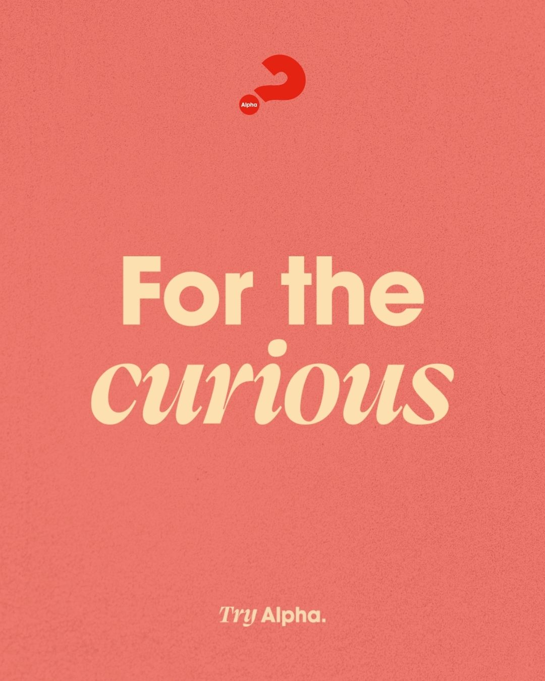 We are so excited to host Alpha! Starting on March 12th, we will meet for 11 weeks on Thursday evenings at 6pm. Bring your spouse or your friend! We will provide dinner, coffee, and dessert every week and it is free!
Please repost or send this to someone who might be curious about the Christian faith!
The link to sign up is in our bio or you can email ministrywithgrace@gmail.com for more info!