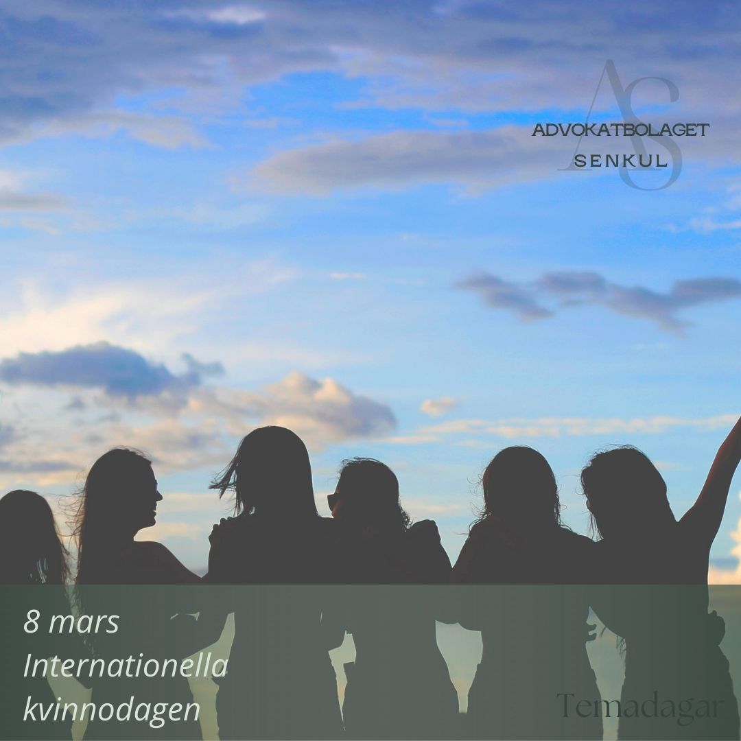 Idag är det den 8 mars och den Internationella kvinnodagen!
Dagen kom till efter många års ansträngningar för att kvinnor, på samma villkor som män, ska få möjlighet att vara en del av samhället och den ekonomiska och politiska utvecklingen. Idén kring en internationell kvinnodag föddes i början av 1900-talet. Kvinnors kamp har under många år handlat om rösträtt, men i grunden är det en fråga om frihet och jämlikhet. Dagen hedrar kvinnor som skapat historia genom att kämpa för kvinnors rätt till delaktighet i livet och världen, på lika villkor. Det är också en av de internationella dagar som uppmärksammas av FN. De framsteg som hittills nåtts är främst tack vare alla de helt vanliga kvinnor som kämpat för utvecklingen av kvinnors rättigheter.
Idag går våra tankar särskilt till alla de kvinnor som inte har möjlighet att fritt välja hur de ska leva sina liv, som utsätts för våld och förtryck.