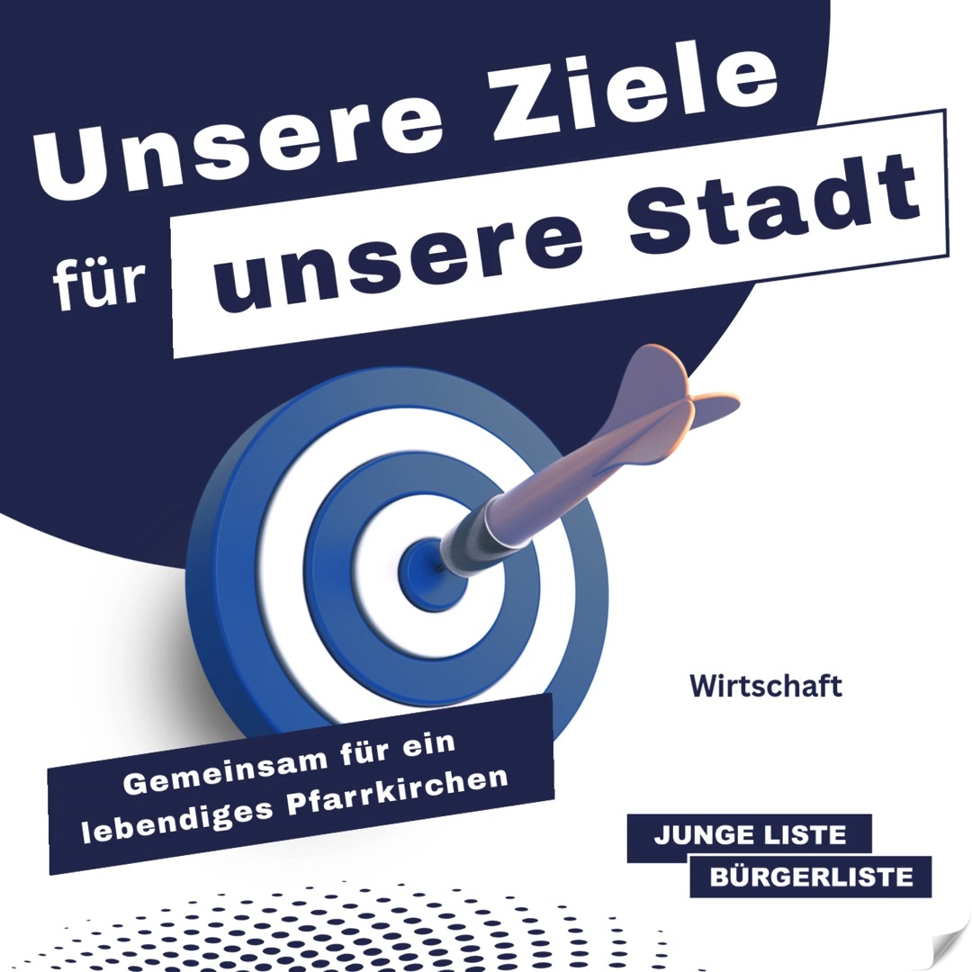 💼 Wirtschaft
Starke Wirtschaft. Starke Stadt.
Wir fördern regionale Wertschöpfung – vom Direktvermarkter bis zum Wochenmarkt.
Den Wirtschaftsstandort gezielt weiter entwickeln, Arbeitsplätze sichern und die digitale Infrastruktur ausbauen.
Gründer und Jungunternehmer unterstützen,
Berufliche Bildung und Ausbildung stärken, damit Fachkräfte in Pfarrkirchen bleiben.
👉 Zukunft entsteht durch Unternehmergeist.