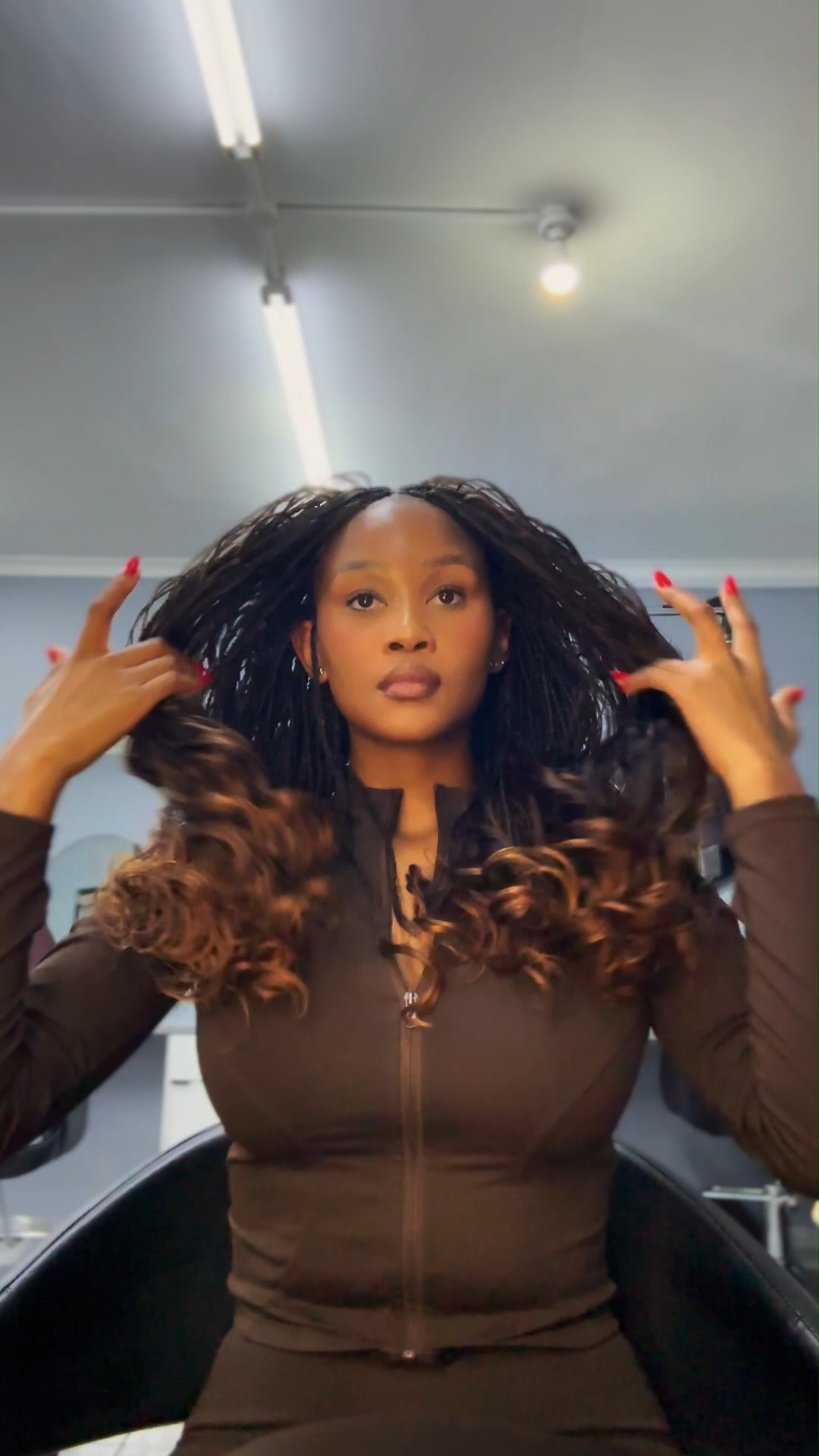 Hair Nova x @jullz_hairstylist Collab
Hair Nova French curls radiate confidence- this look is all about movement, shine, and natural beauty in every angle.
full of volume, lightweight and long lasting.
#HairNova #frenchcurl #braidshairstyle #HairNovabraids #hairnovasa #braidstyles #braidhairstylesforladies #BraidingHairExtensions #braidinghairsuppliersouthafrica #BraidingHairIdeas #knotlessbraids #braidhairstylistnearme #braidinghairsalonsnearme #braidinghairforsalenearme #braidstutorial #braidswithcurls #frenchcurlbraid #frenchcurlbraidinghair #frenchcurlbraids