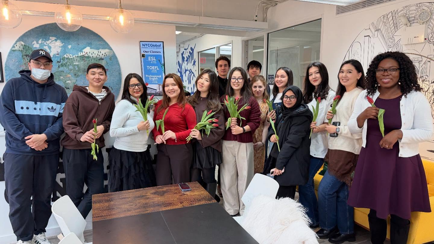 Celebrating #internationalwomensday at NYC Global Center 💕