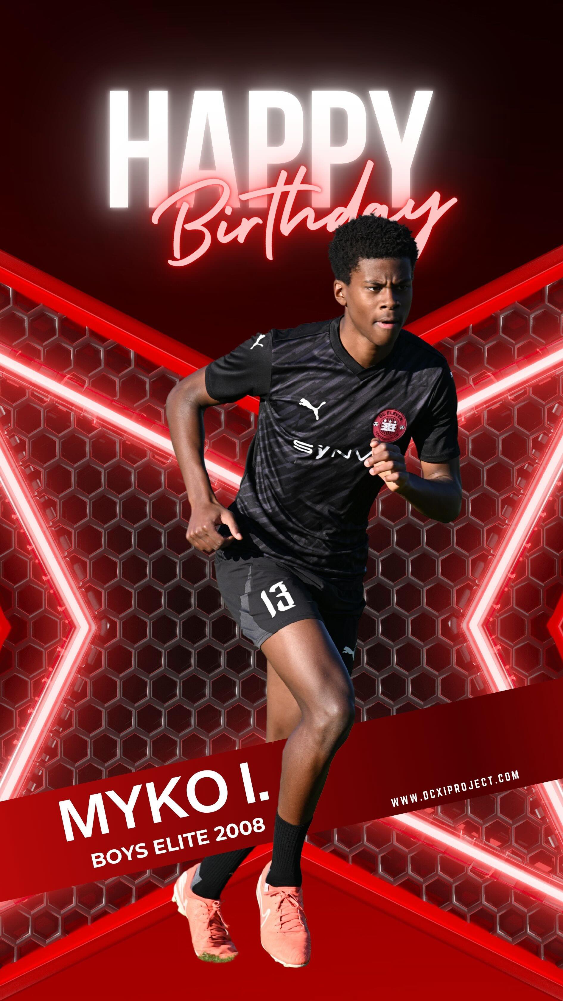 Happy Birthday to the amazing Myko!
Keep pushing boundaries and reaching new heights! ๐๐ช
.
.
.
.
#EliteSoccerDC #EliteSoccer #HappyBirthday #SoccerPlayer #FutureStar
