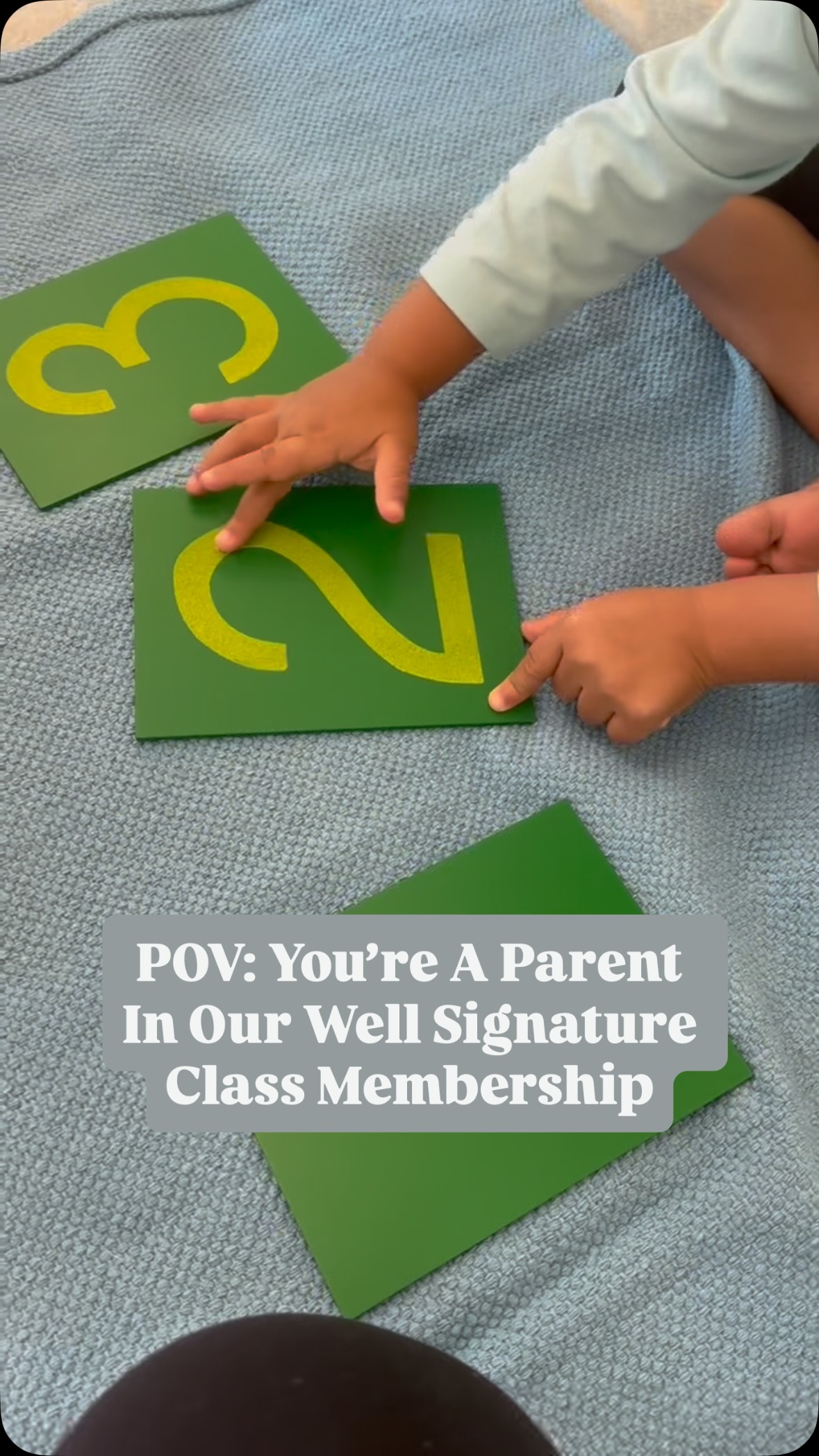 POV: You’re a parent enrolled in The Well Signature Classes.
Our classes are more than just a rhythm in this season of parenting. They are an opportunity to meet families at a similar stage of the journey, to support your child’s development and a place for you to land.
Interested in learning more? Comment below and we’ll send you a link to learn more about our membership and Well Signature classes for ages 0-6.
#Wholefamilyeducation #thewellbelmar #montessoritoddler #childdevelopment
