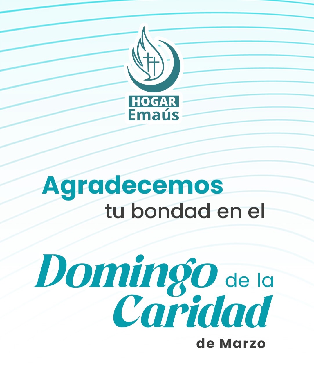 Gracias a la generosidad de la comunidad, en el Domingo de la Caridad logramos recaudar 55 despensas, que serán de gran ayuda para apoyar a las familias que acompañamos en Hogar Emaús.
Agradecemos también al grupo de Pastoral Social por su excelente trabajo y dedicación para hacer posible esta iniciativa.
Cada donativo es un gesto de solidaridad que nos permite seguir brindando apoyo y acompañamiento a quienes más lo necesitan. 🤍#HogarEmaus