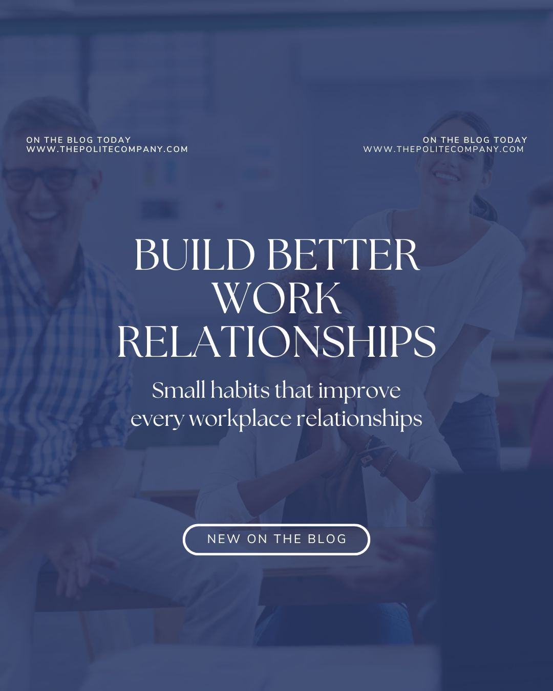 Have you ever been told you need to work on your relationships with coworkers?
Have you ever been the one giving that advice?
I’ve been on both sides of that conversation. And here’s what I’ve found. Most of the time, no one really knows how to explain what that actually means.
So this month on the blog, I’m sharing concrete actions to help you tackle that vague advice and level up at work by building your workplace credit score.
I’d love for you to read the blog (link in bio) and tell me what you think.
#ThePoliteCompany #WorkplaceEtiquette #ProfessionalRelationships