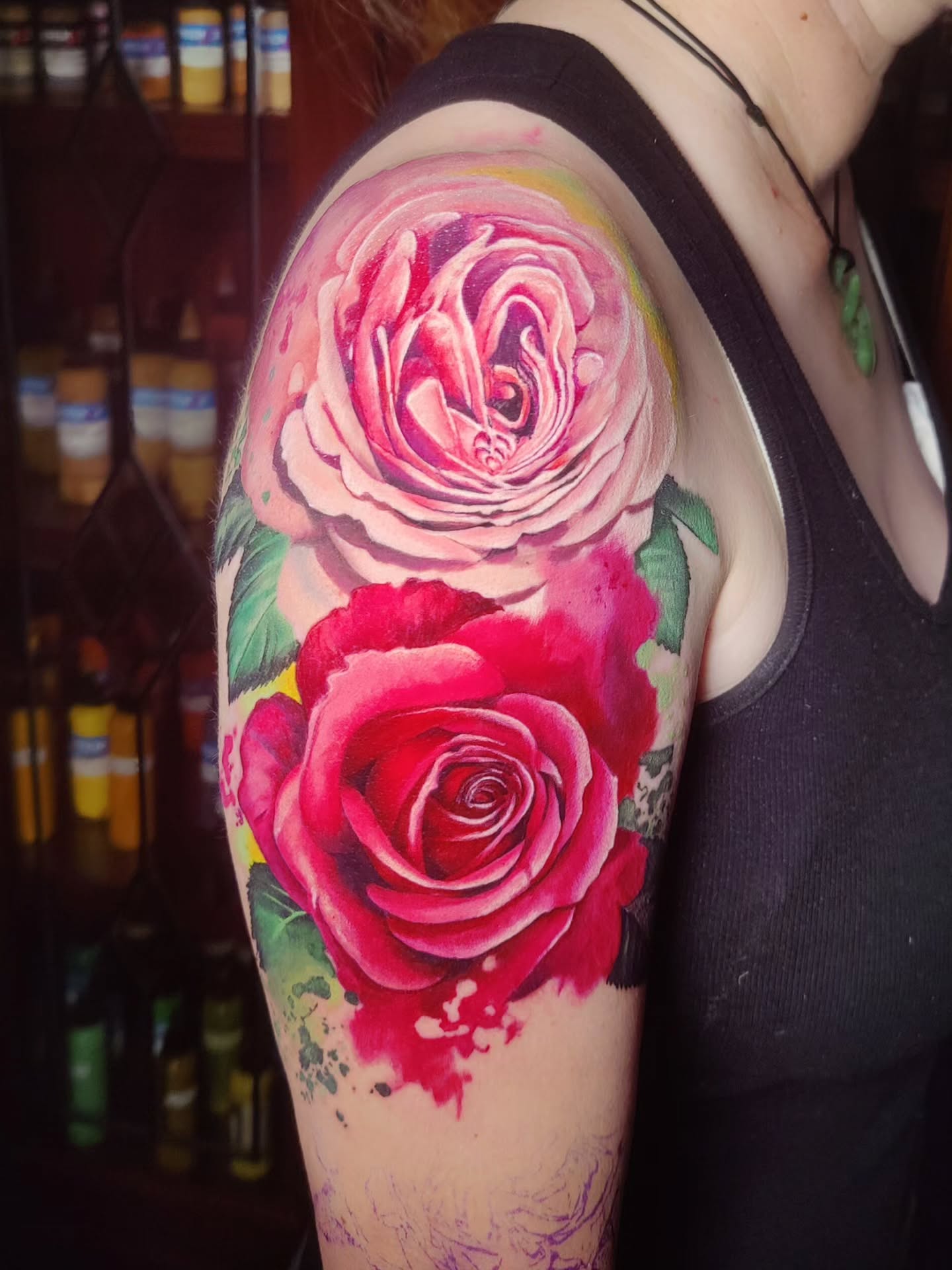 Always great to tattoo Flowers 😀 thank you. This tattoo was the very first one I tattooed in Kerikeri.
Can't believe we have been here 1 year already! It's crazy how quick this time goes.
.
..
.
@intenzetattooink @eztattooing @ghostlineapp @afterart.newzealand @inkpro_nz @fkirons @hustlebutterdeluxe #intenze #intenzeink #intenzeteam #afterart #ghostlineapp